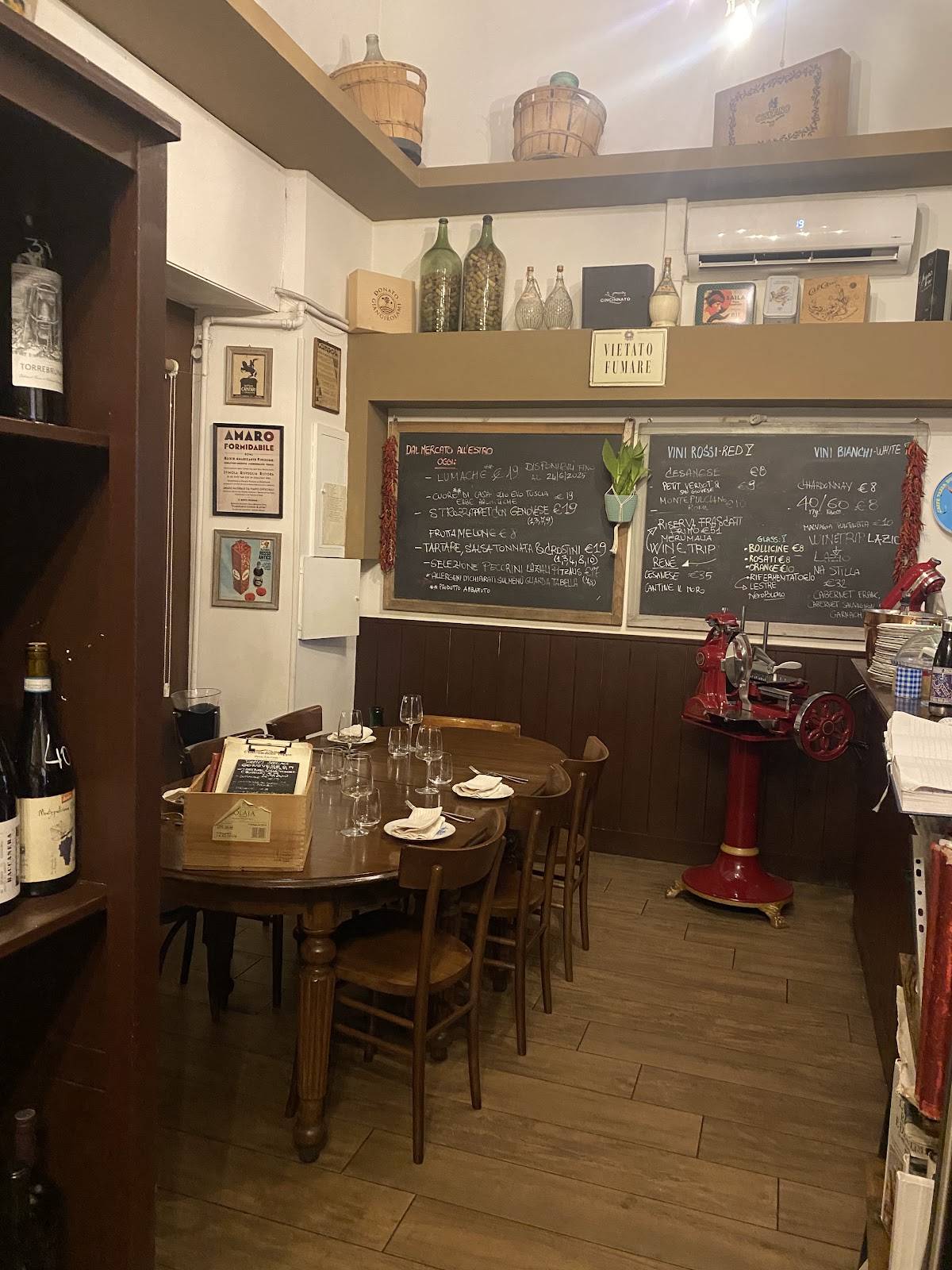 Menu di L'Osteria della Trippa 