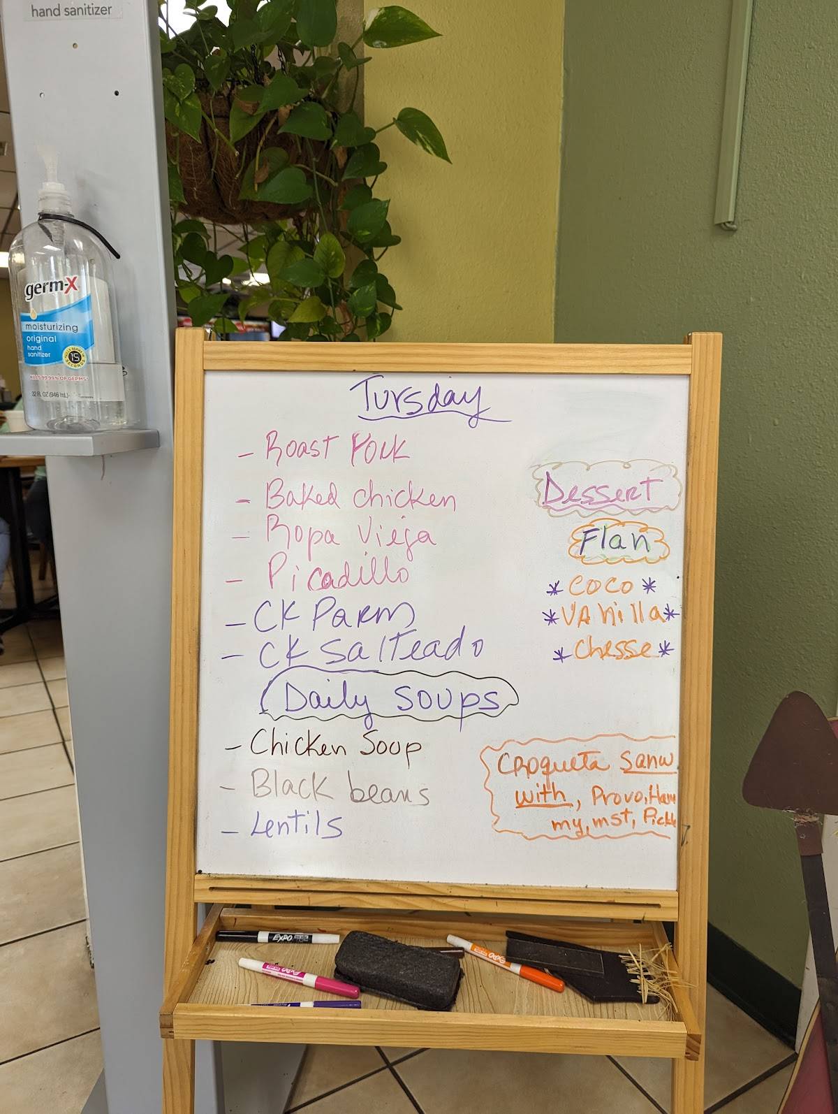 Menu at La Bamba Restaurant, Tampa, W Laurel St