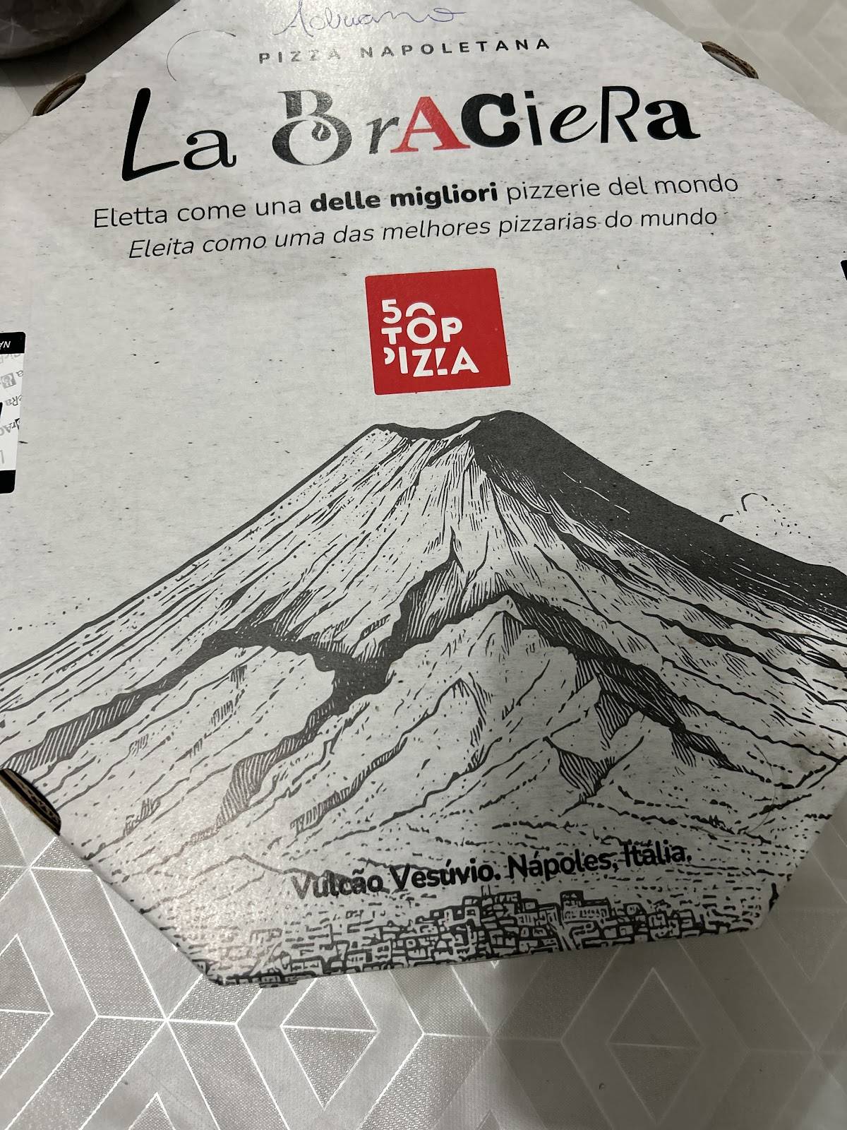 La Braciera Pizzaria - Pizza Napoletana - Higienópolis cardápio