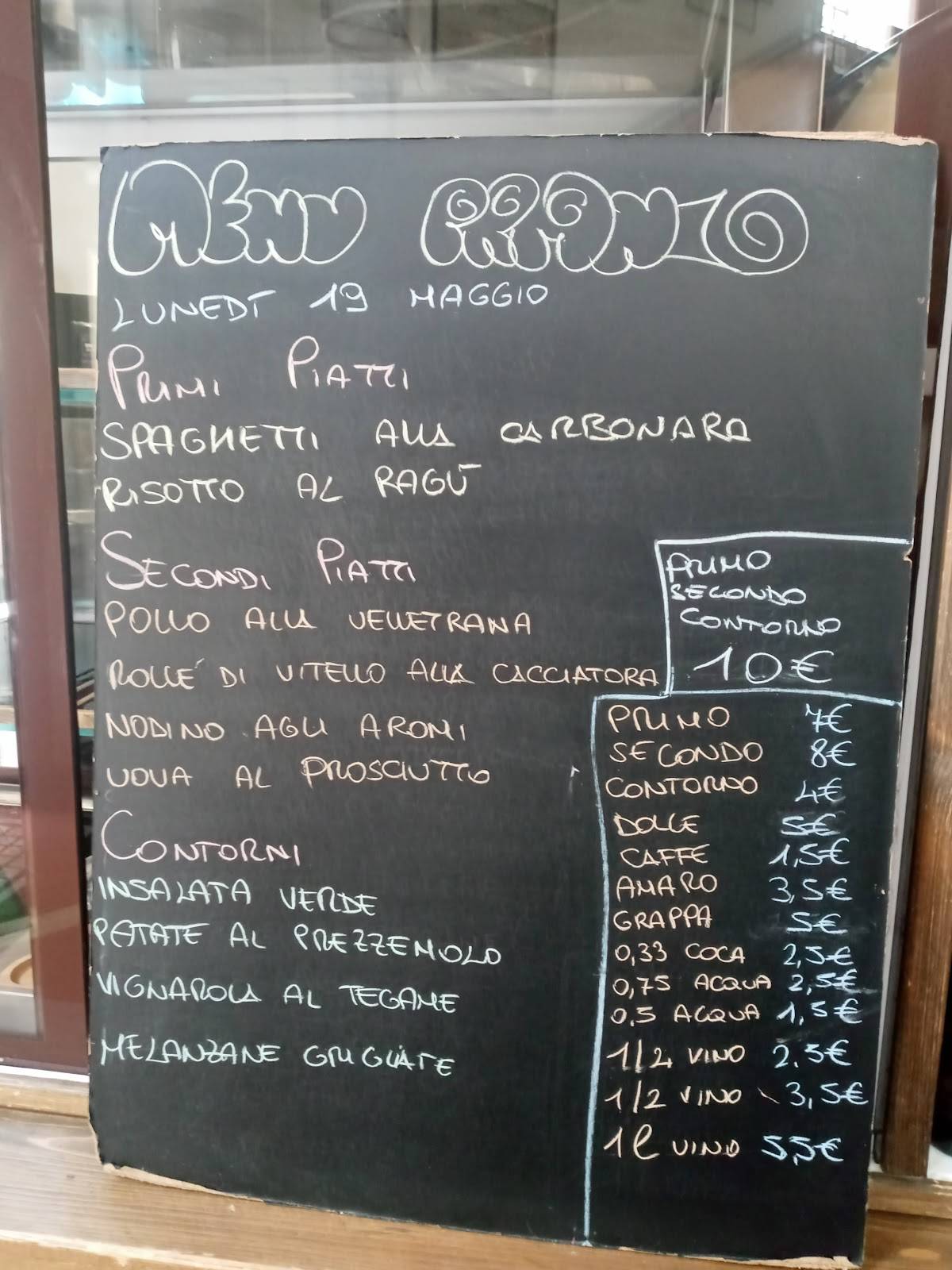 Menu di La Forbice S.r.l. 