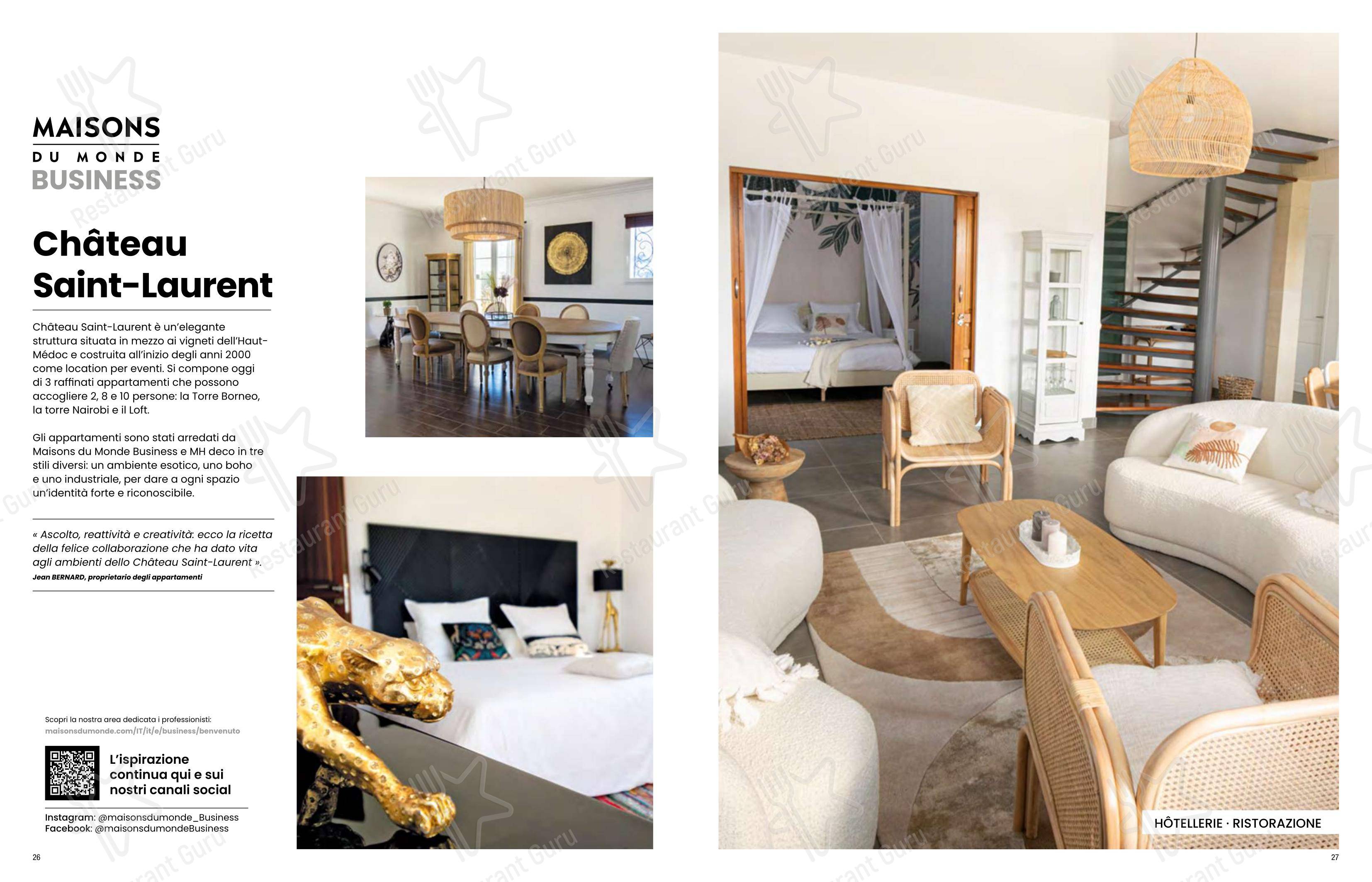 La Maison in Calatafimi - Menu