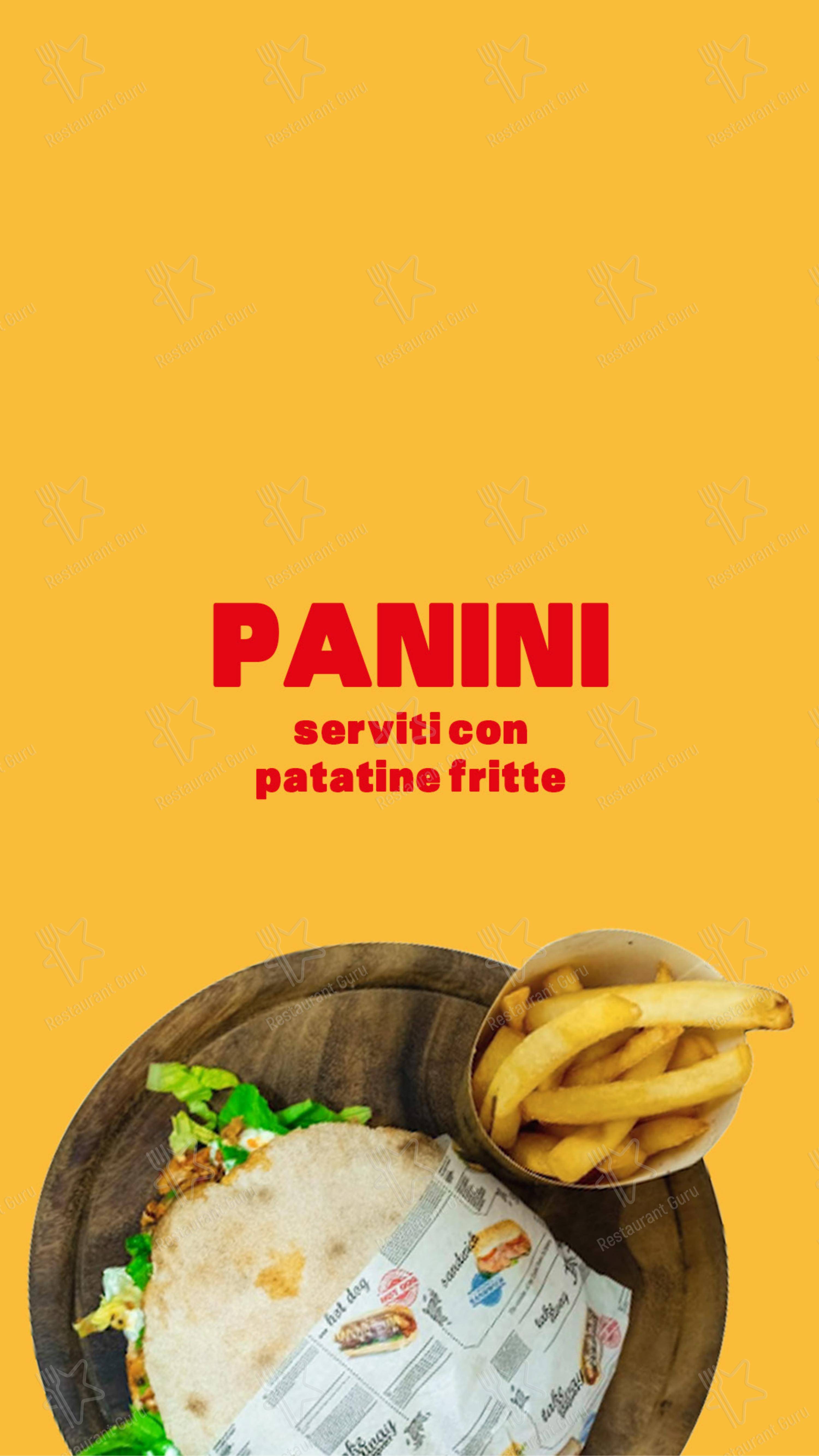 Menu di La Pizza a Casa tiburtina - Menu