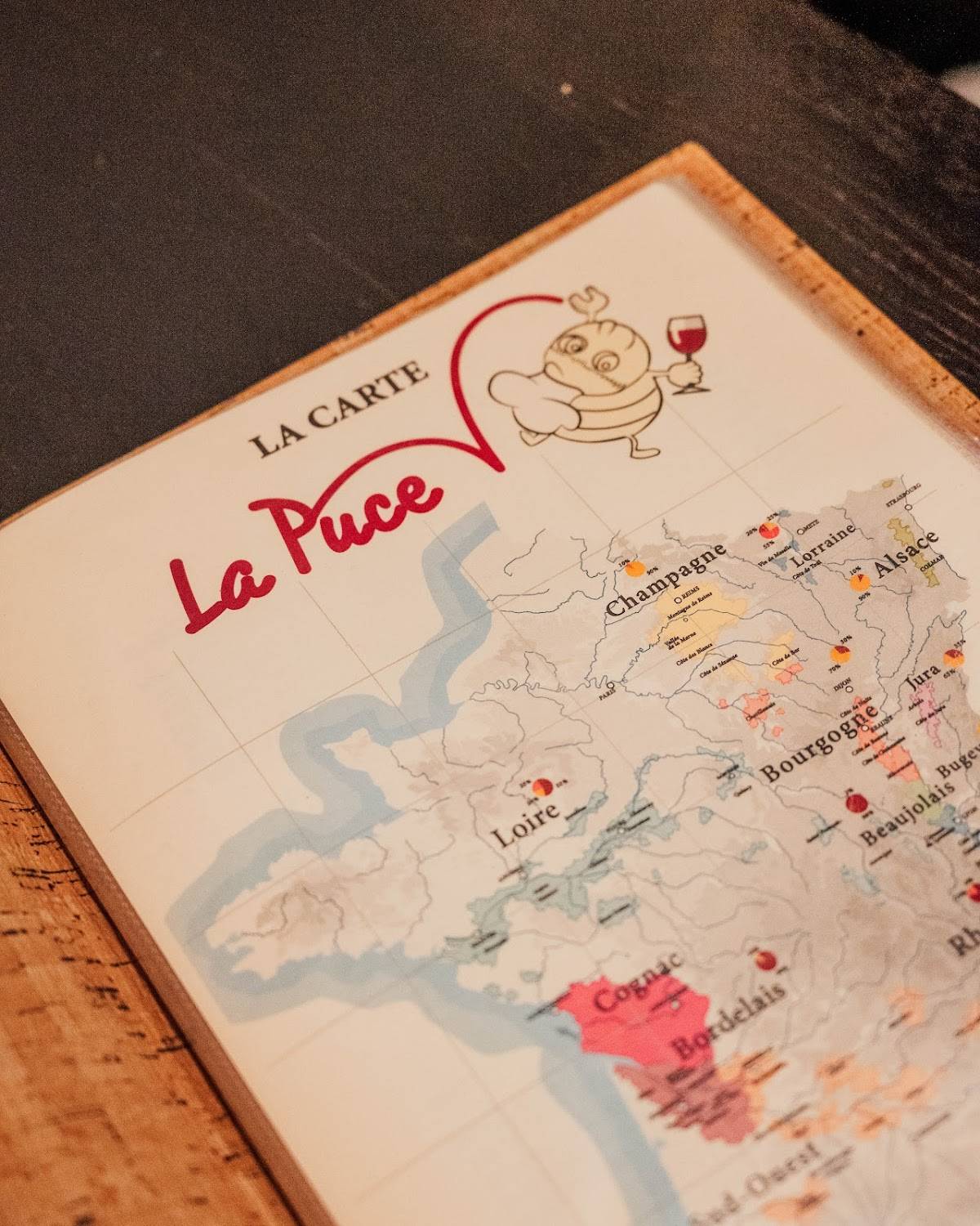 Menu de La Puce