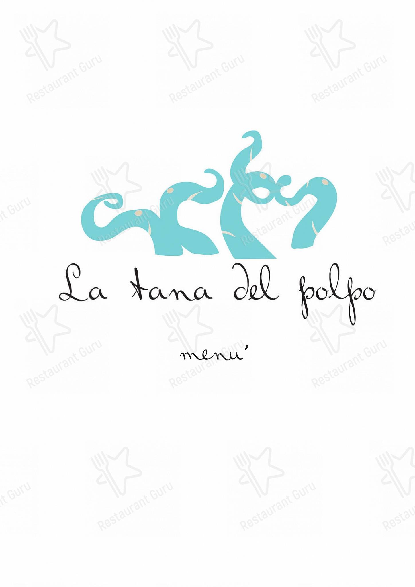 Основное меню per Ristorante la Tana del Polpo - Ancona in Ancona