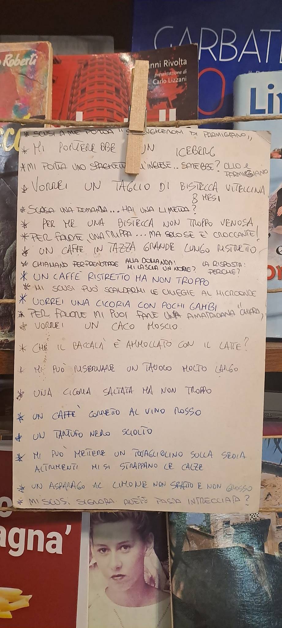 Menu di Ristorante La Tedesca 