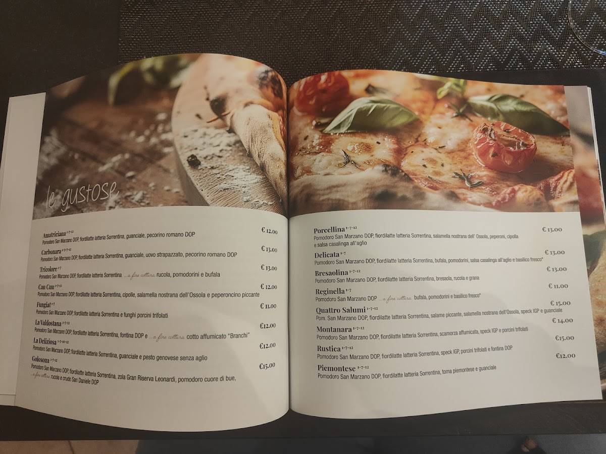 Menu di L'alchimista 