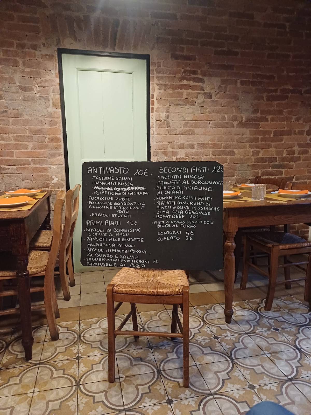 Menu di Le Cantine dello Stagnino 