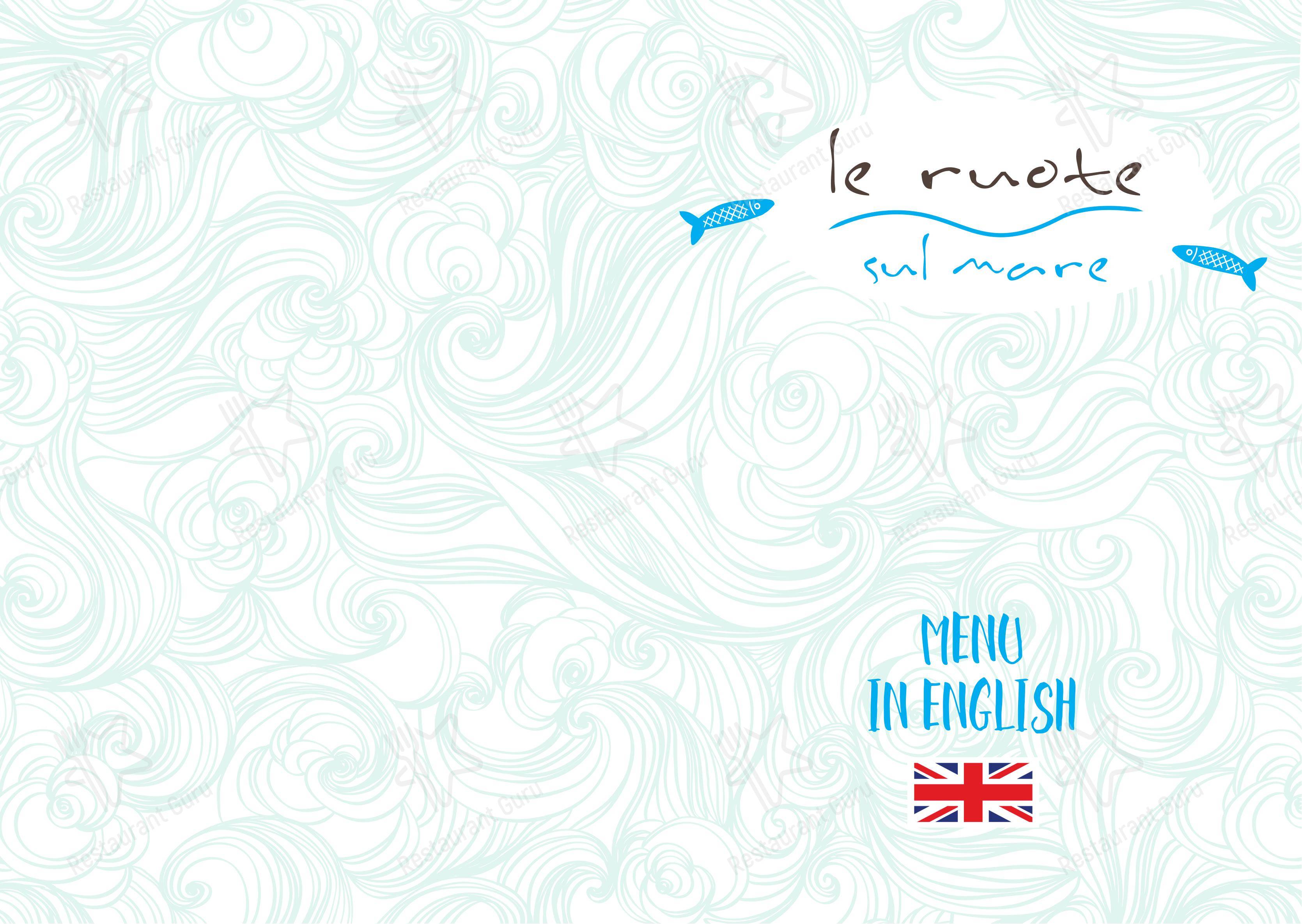 Menu per Le Ruote sul Mare Ristorante in Viserba