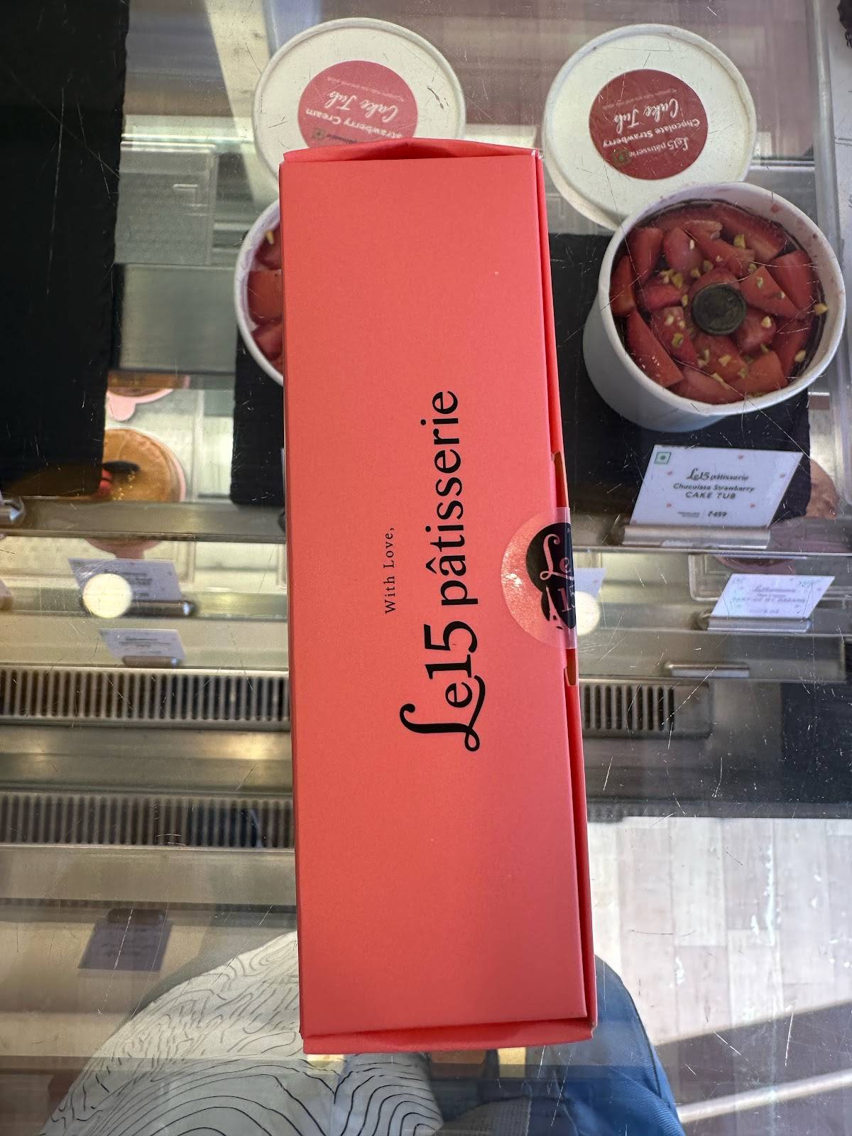 Le15 Patisserie Juhu menu