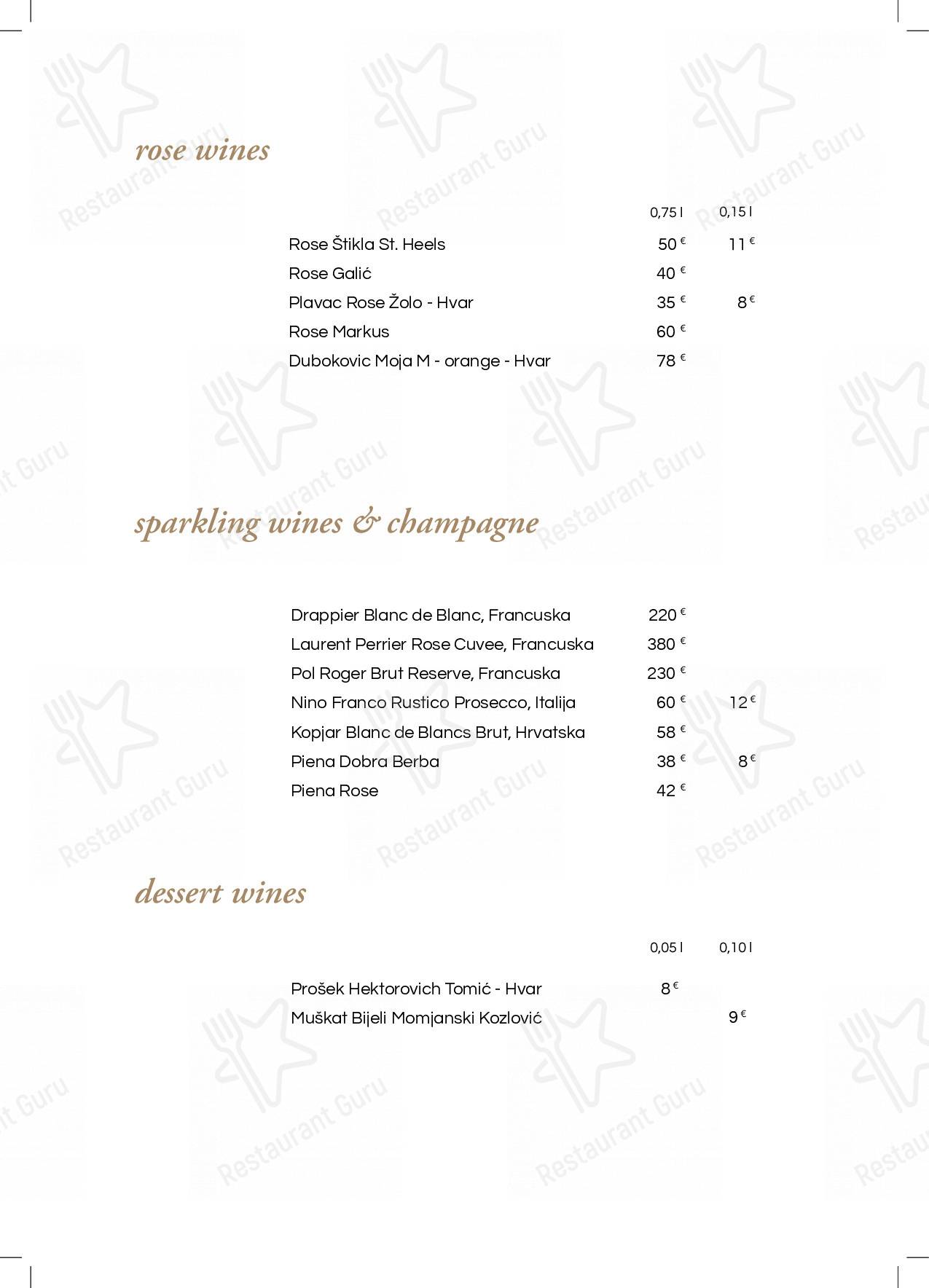 Guarda il menu di Leporini Restaurant