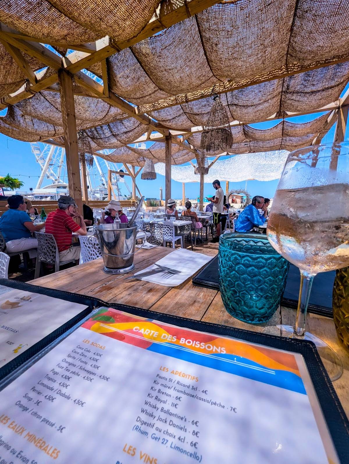 Menu de Les voiles M