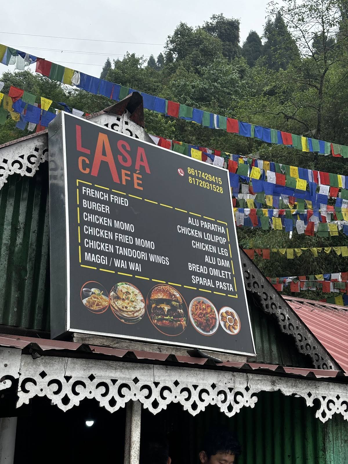 Lhasa Cafe menu