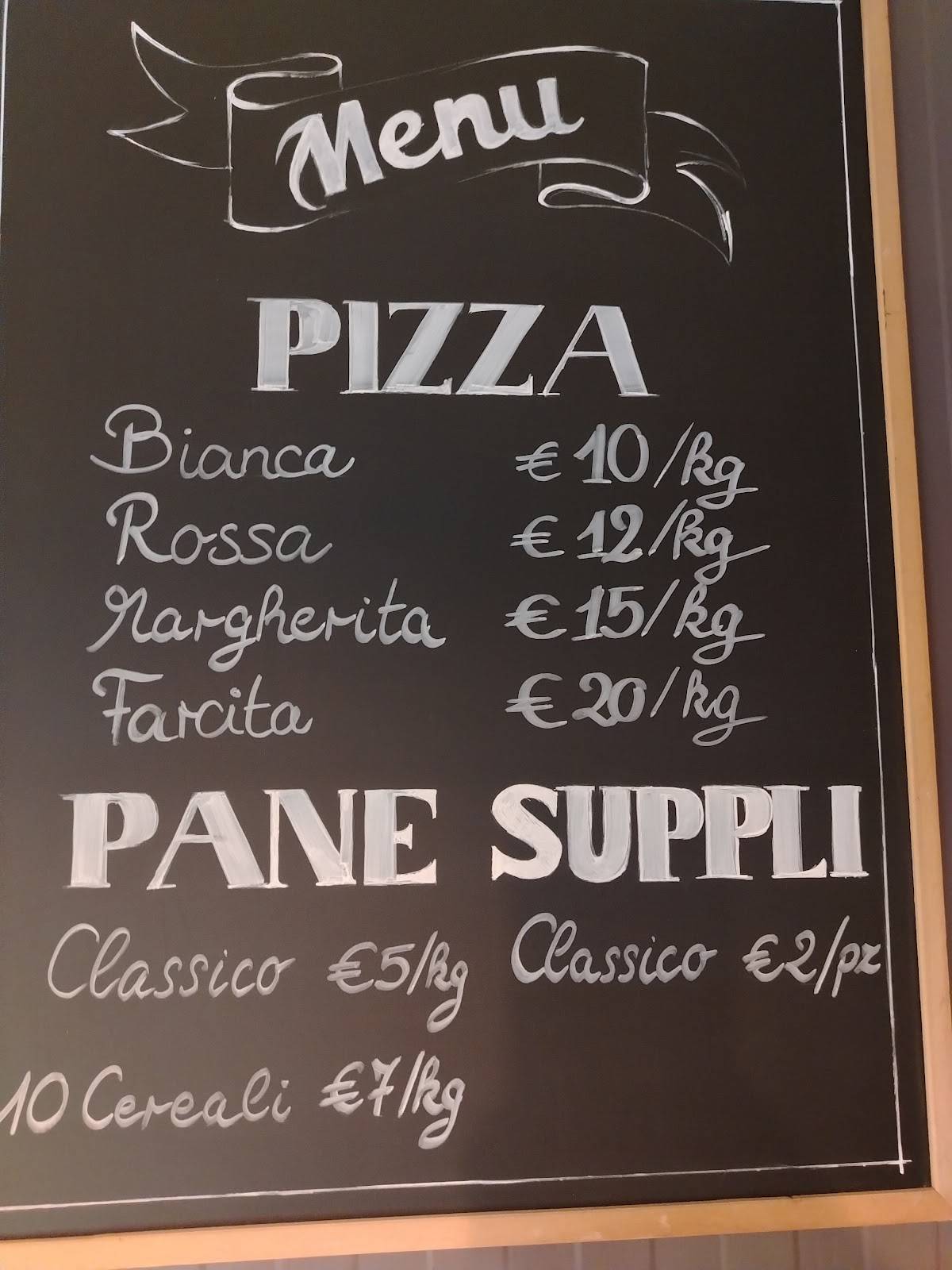 Menu di Lievito 98 
