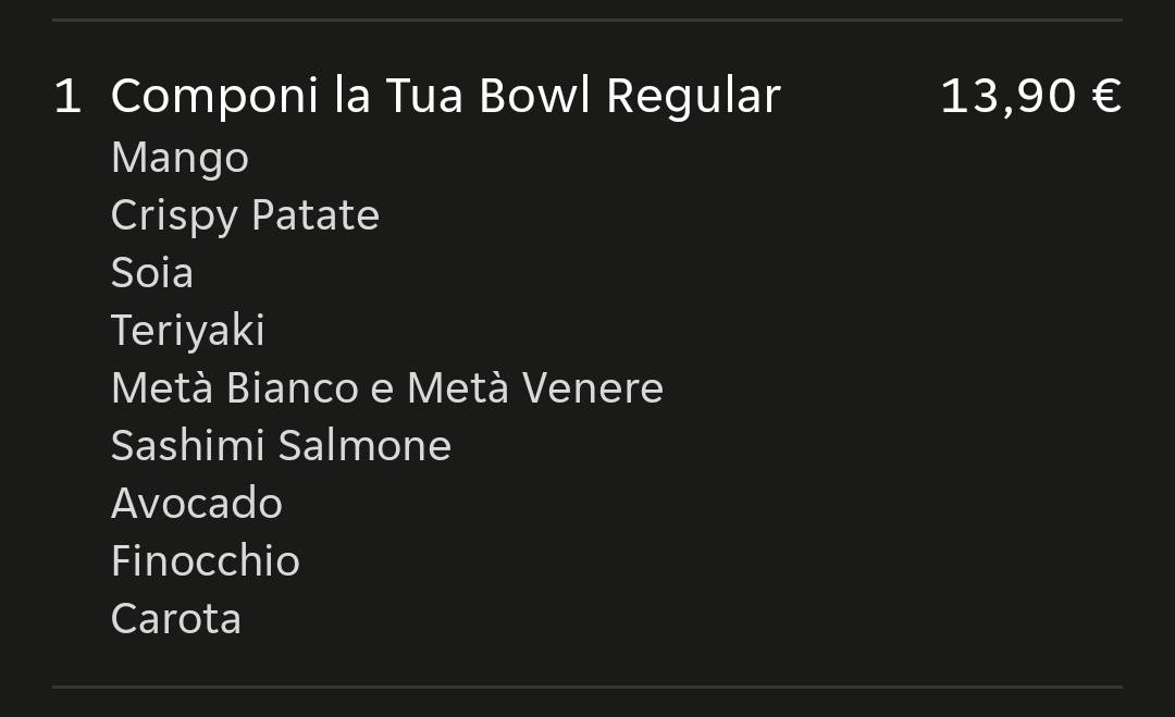 Menu di LittleFishPoke 