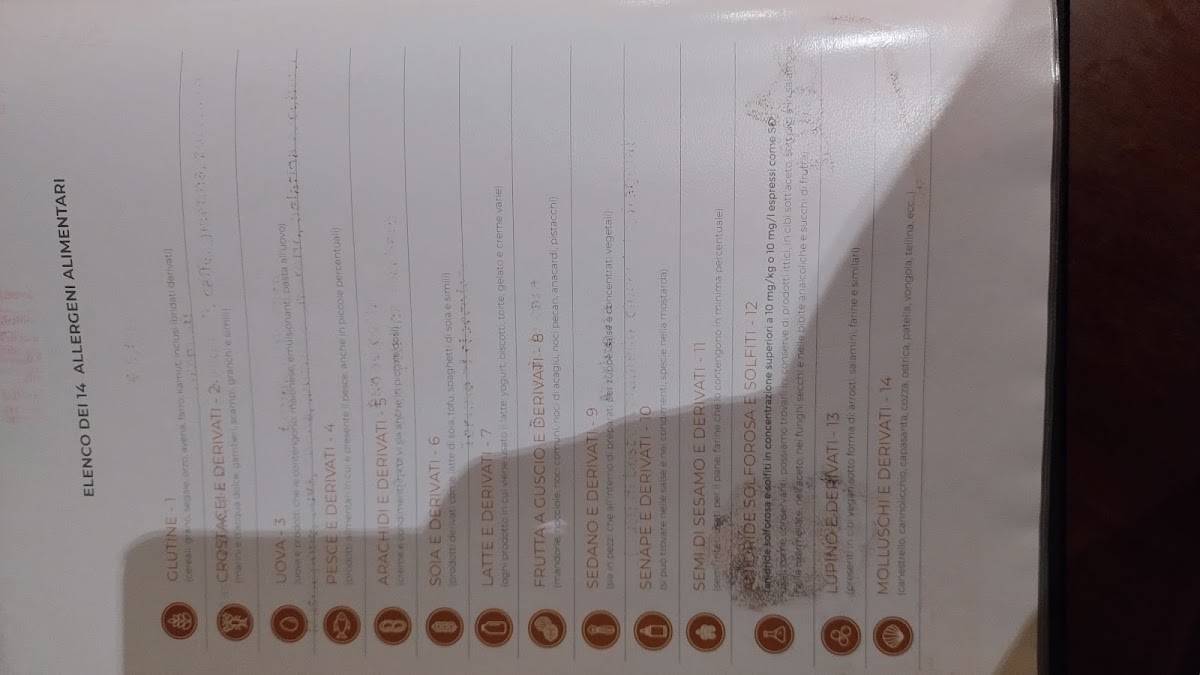 Menu di Lo Spuntino 