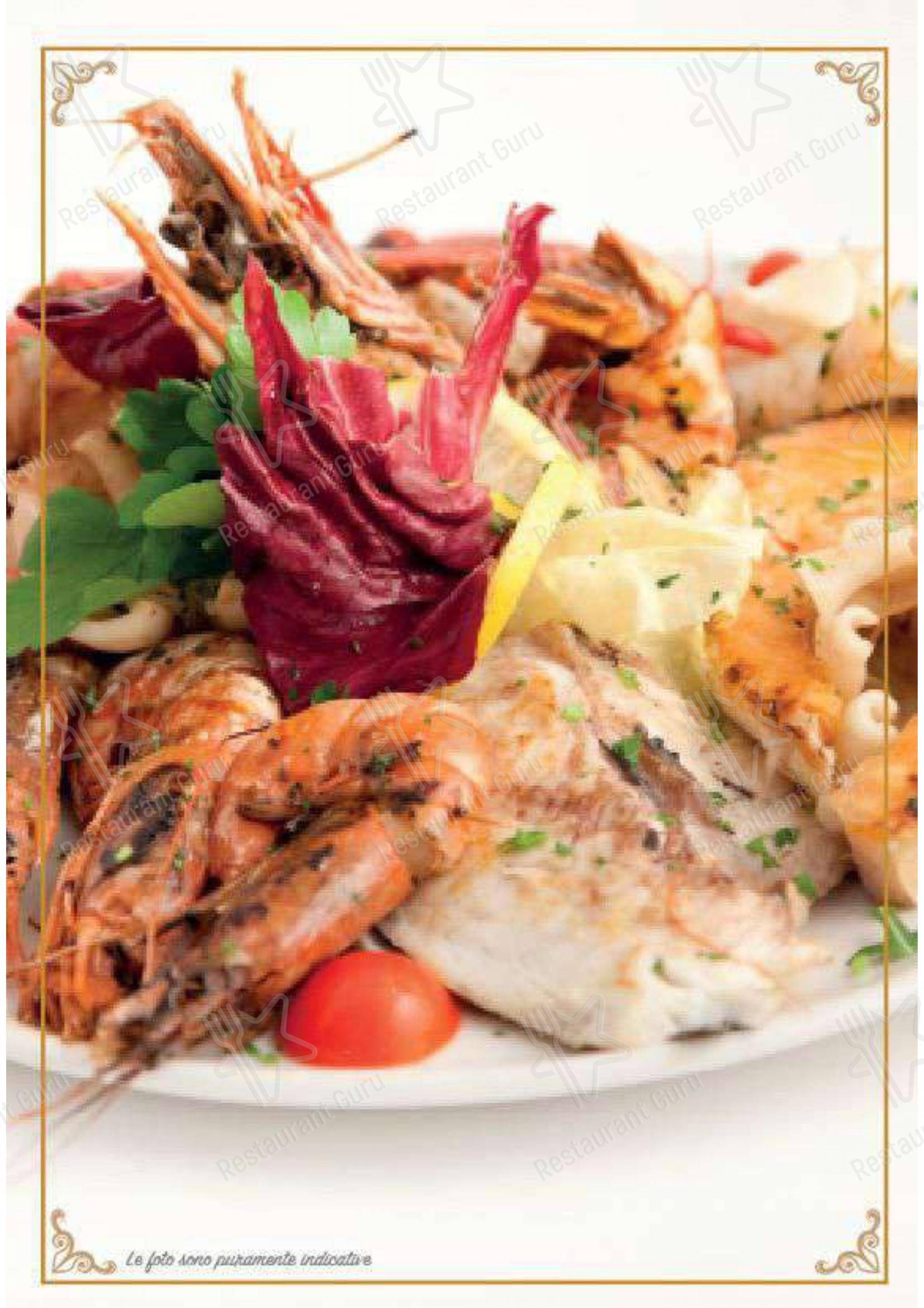 Menu pour Locanda Giulietta e Romeo - Menu