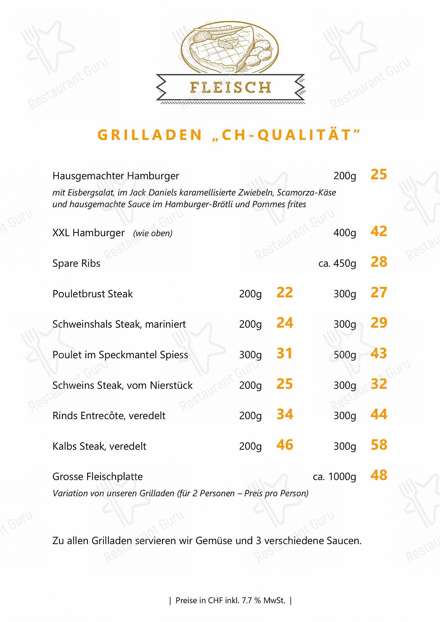 Коктейльная карта per Löwen in Soletta