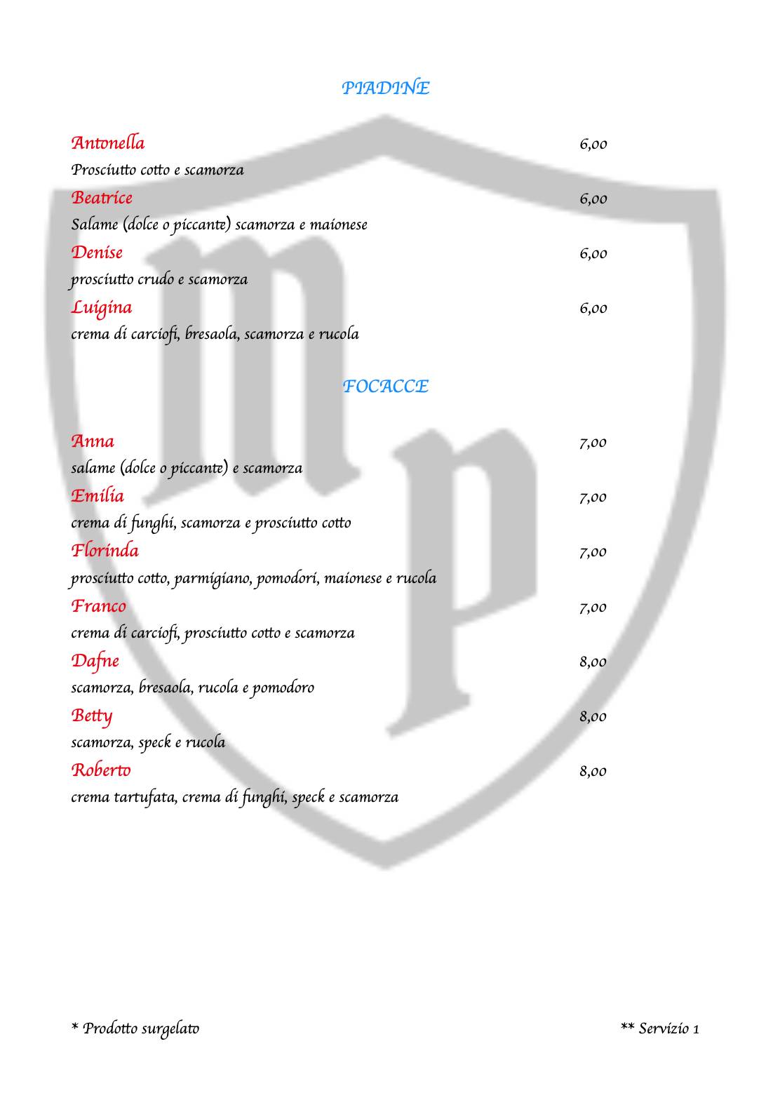 Menu di MAX PUB 