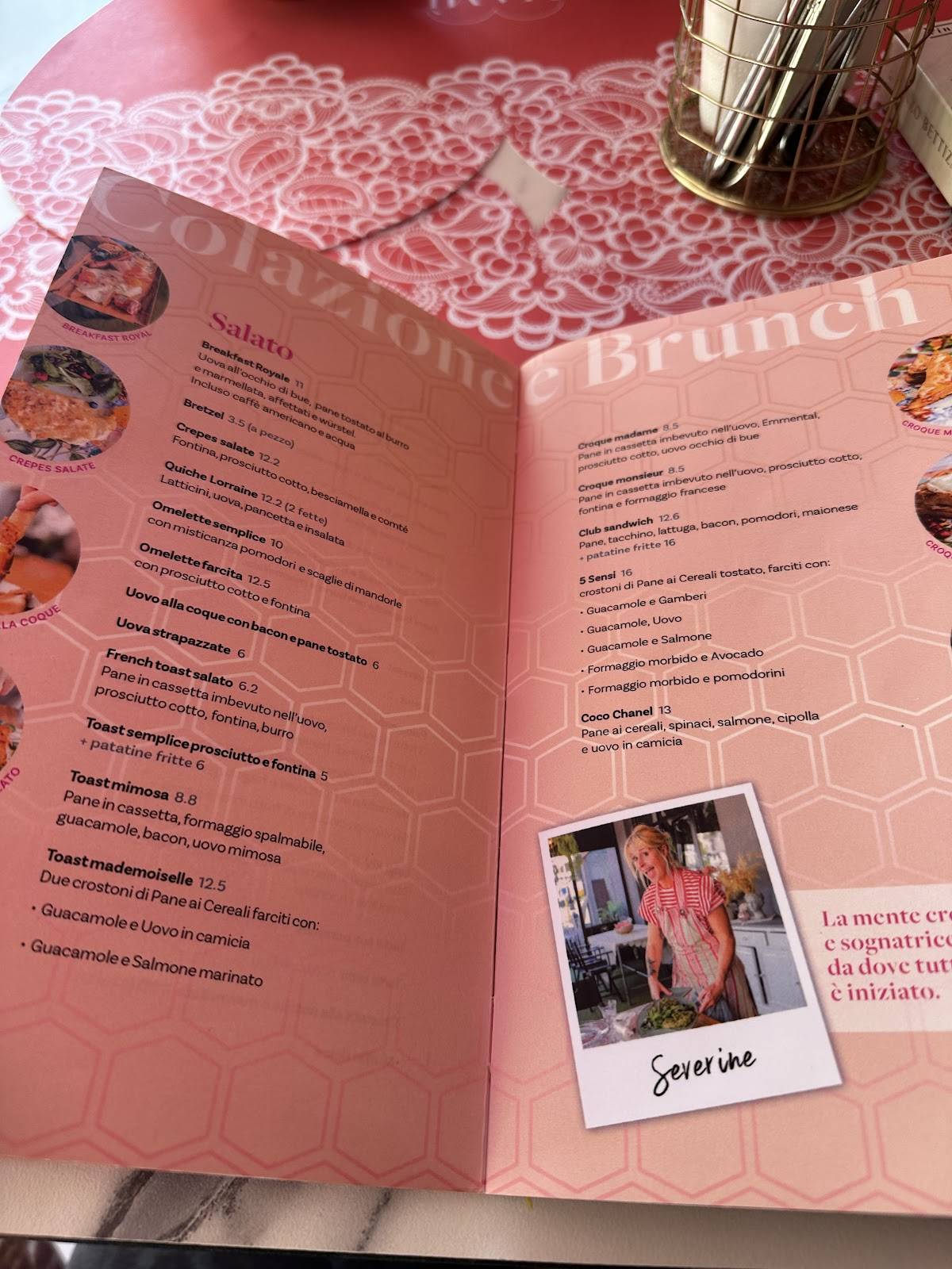 Menu di Mamí Bistrot 