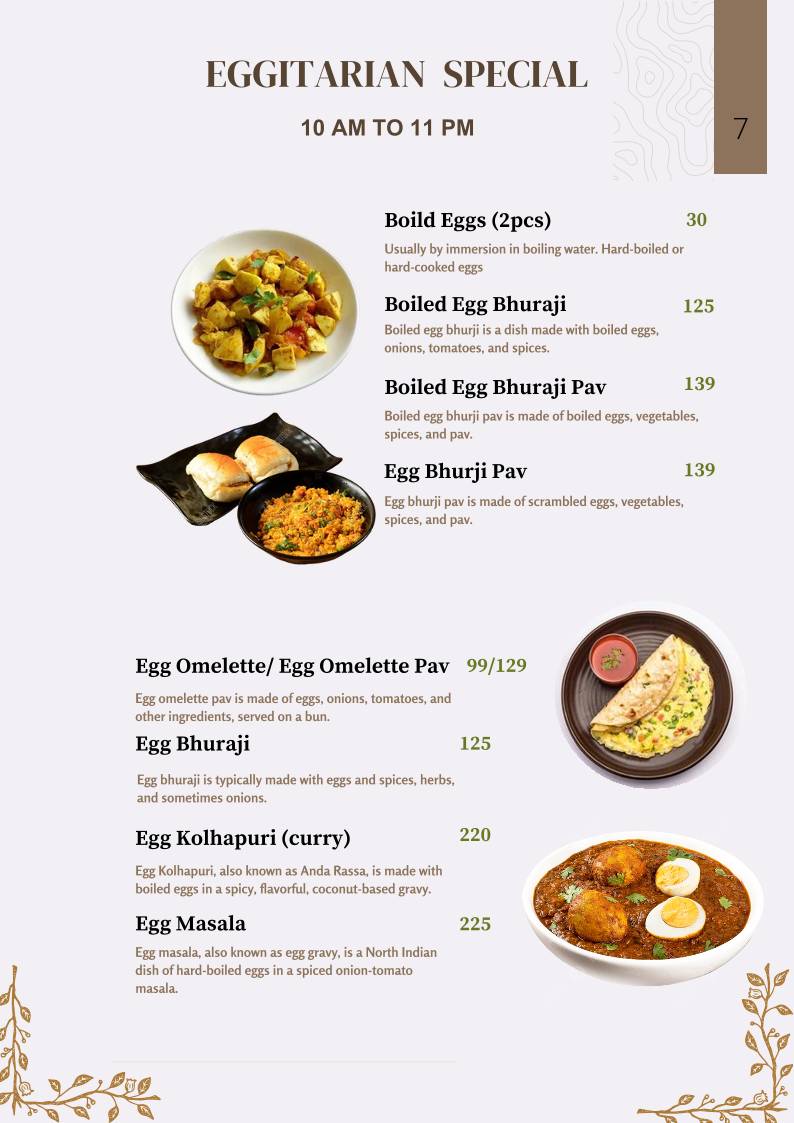 Marathi Katta Flavours Of Maharashtra menu