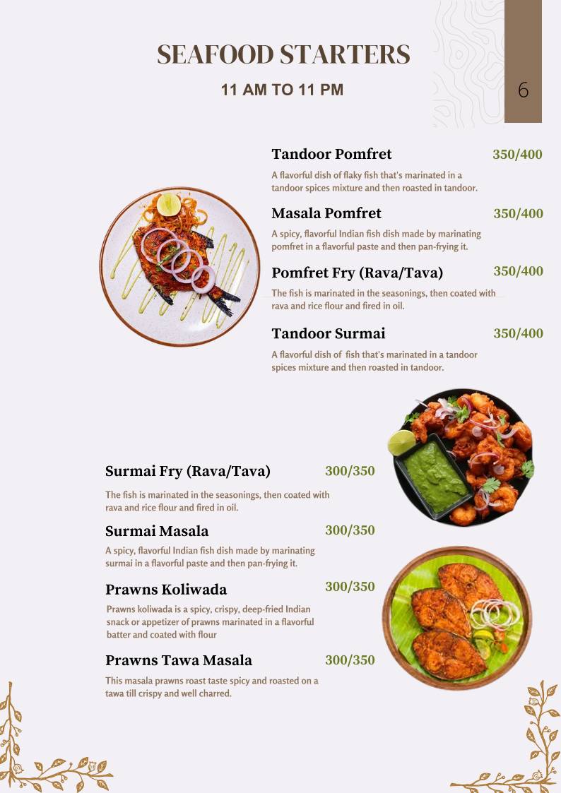 Marathi Katta Flavours Of Maharashtra menu