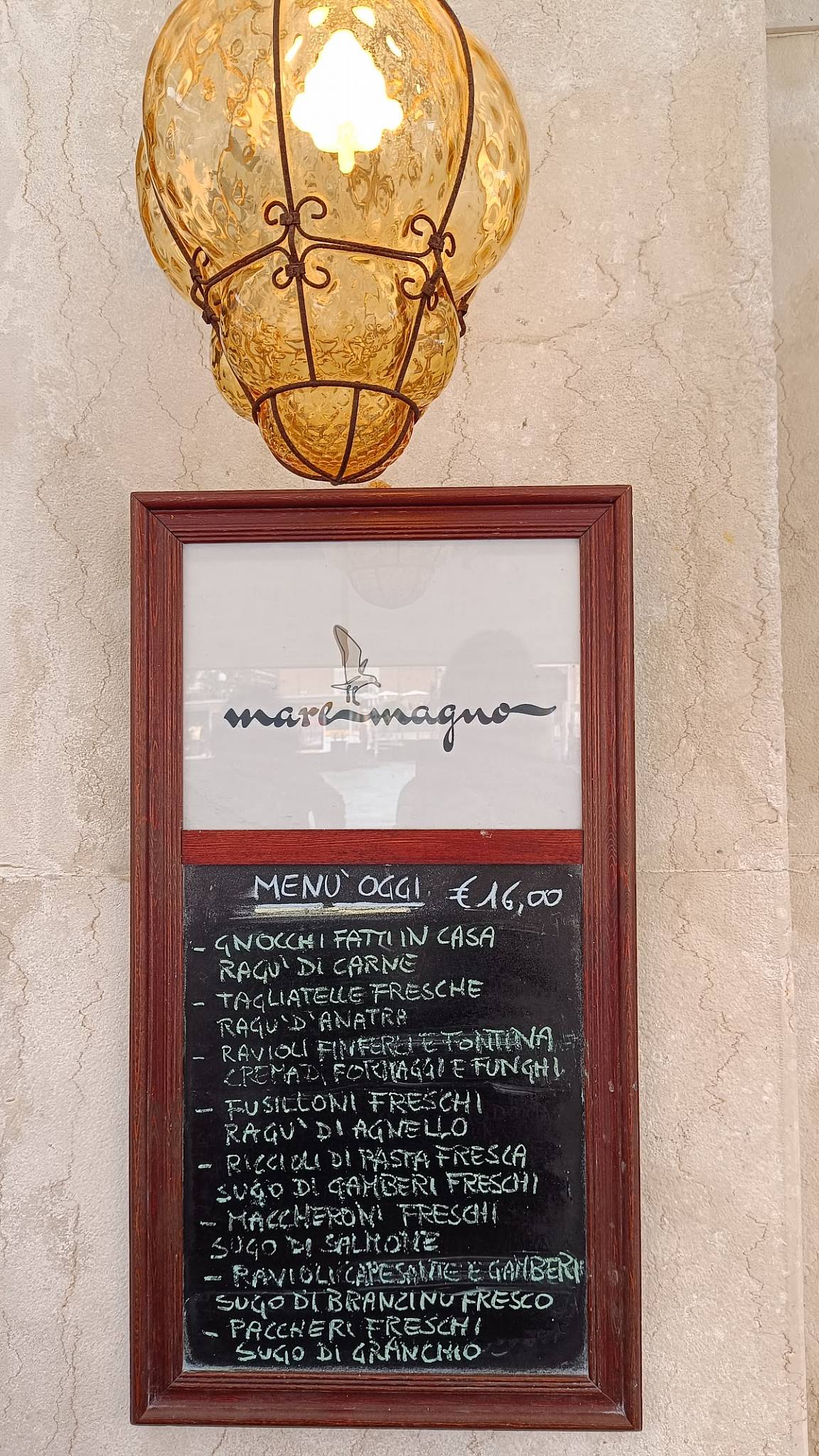 Menu di Mare Magno 