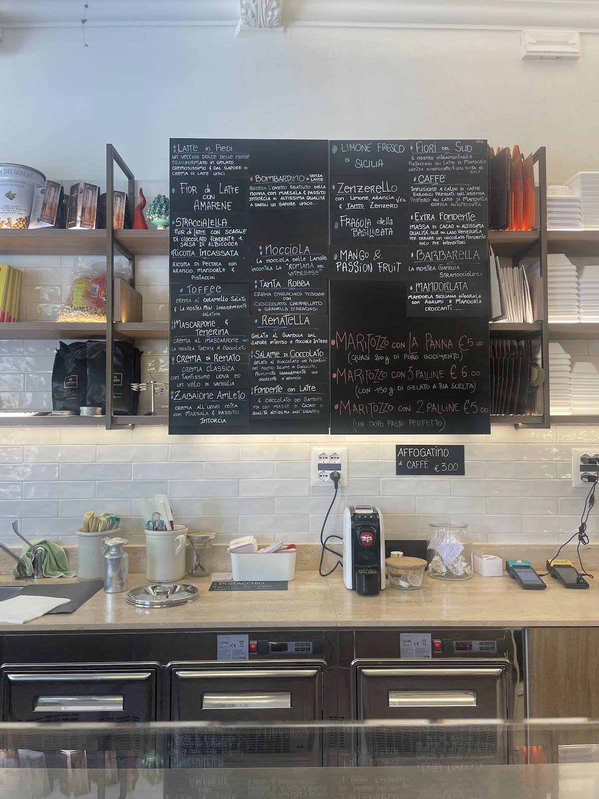 Menu di Maritozzi e Gelato di Barbara e Renato 