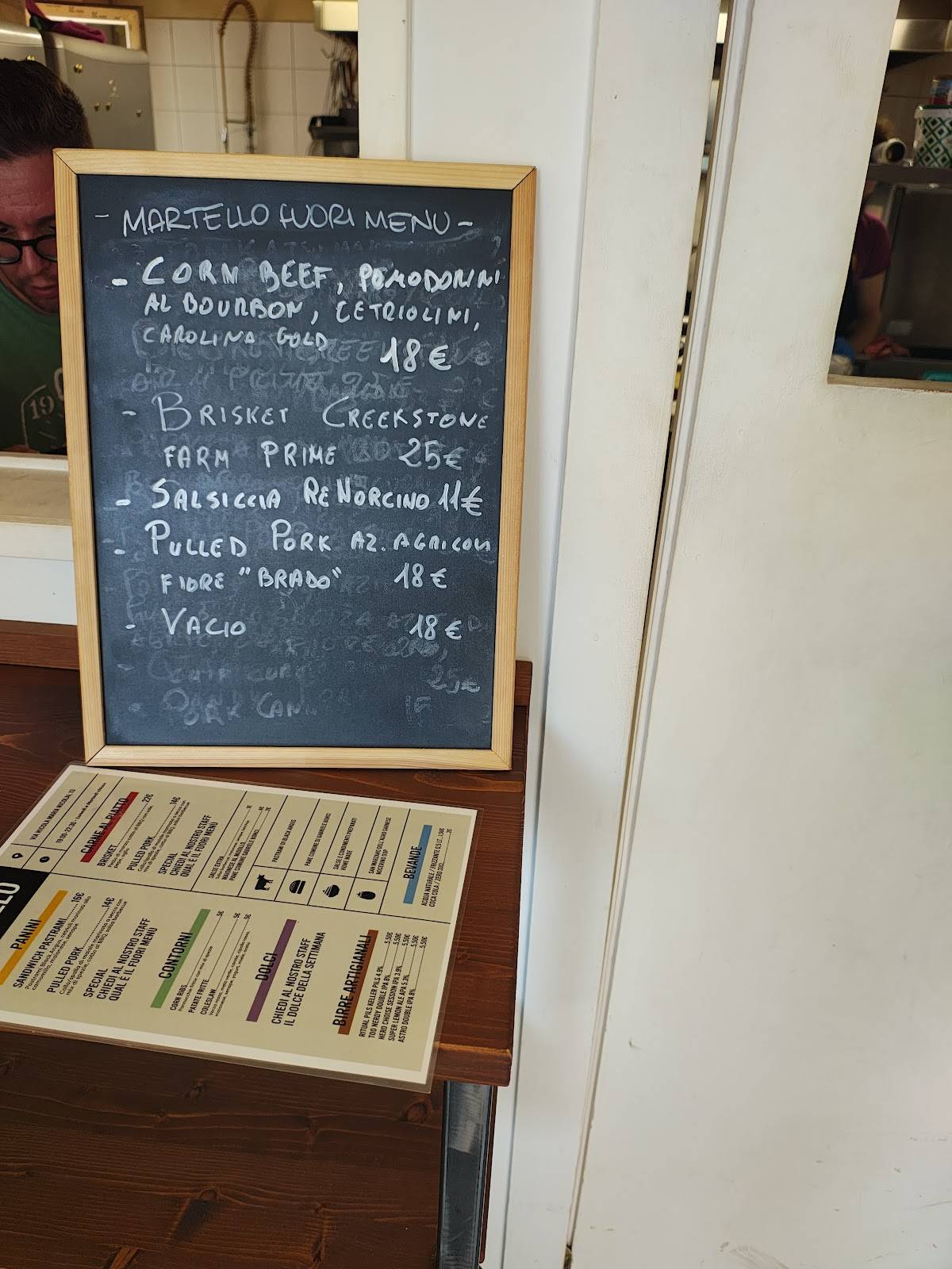 Menu di Martello 
