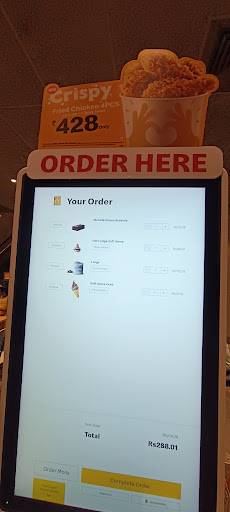 McDonald's menu