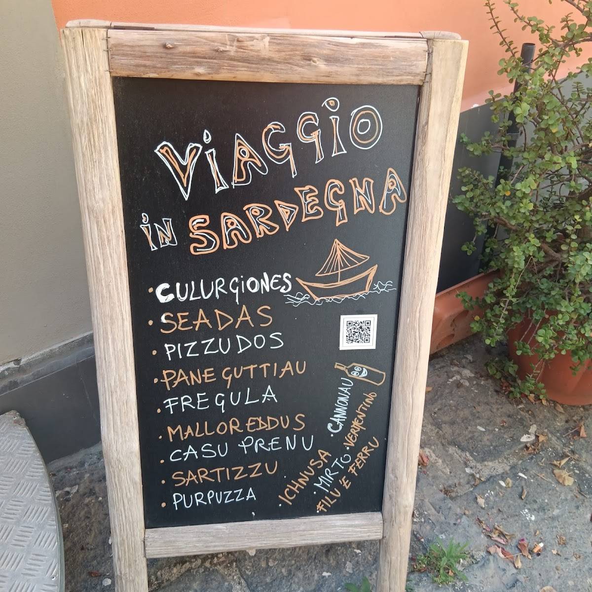 Menu di Menhir Taverna Sarda 