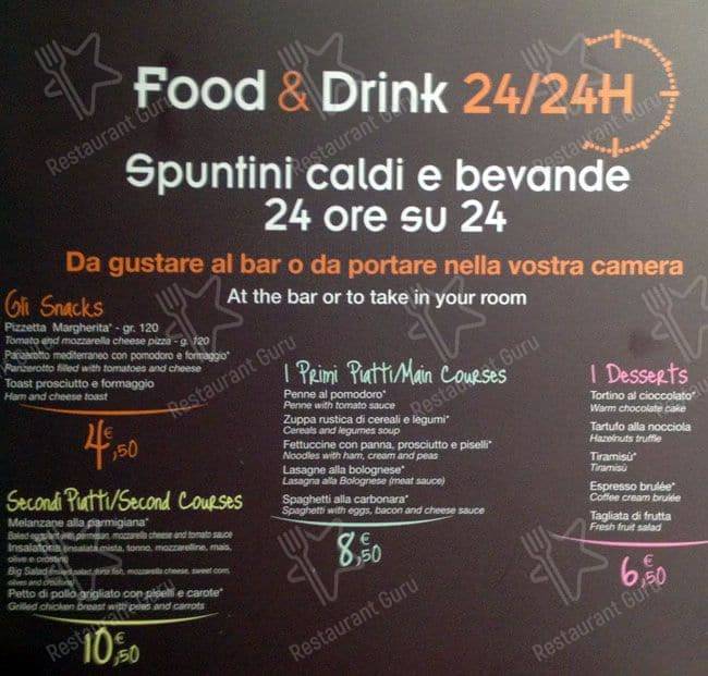 Menu de Hotel ibis Milano Centro