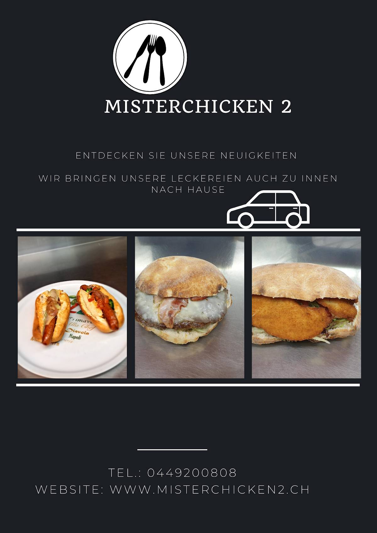 Menu di Mister Chicken 2 
