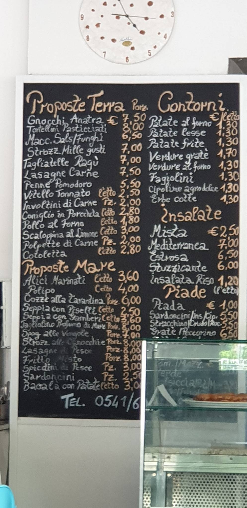 Menu di Molo13 