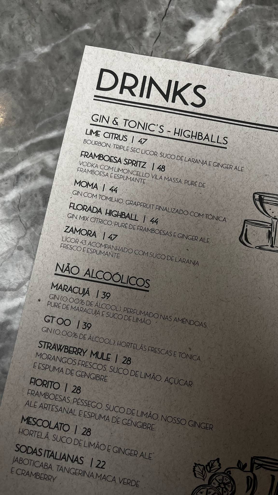 MOMA FERREIRA DE ARAÚJO- Modern Mamma Osteria cardápio