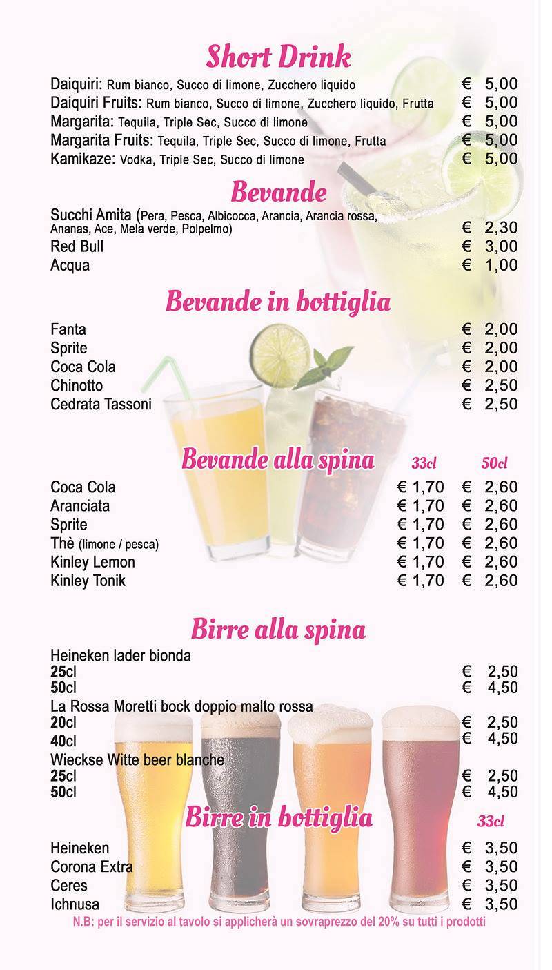 Menu di Rio 