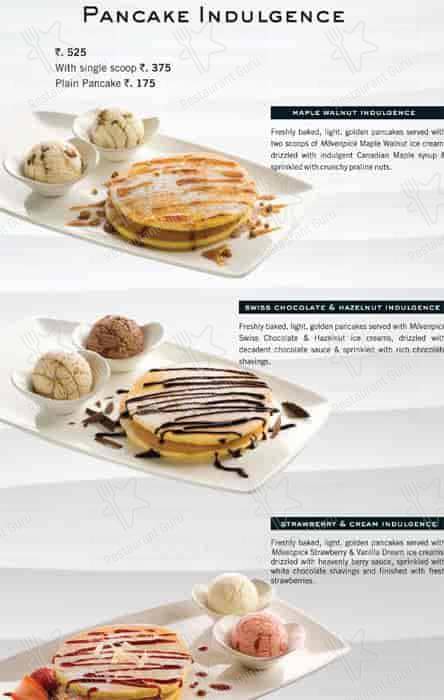 Mövenpick menu