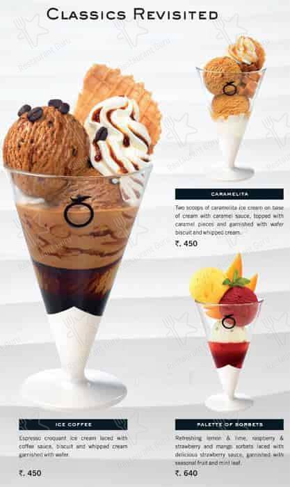 Mövenpick menu