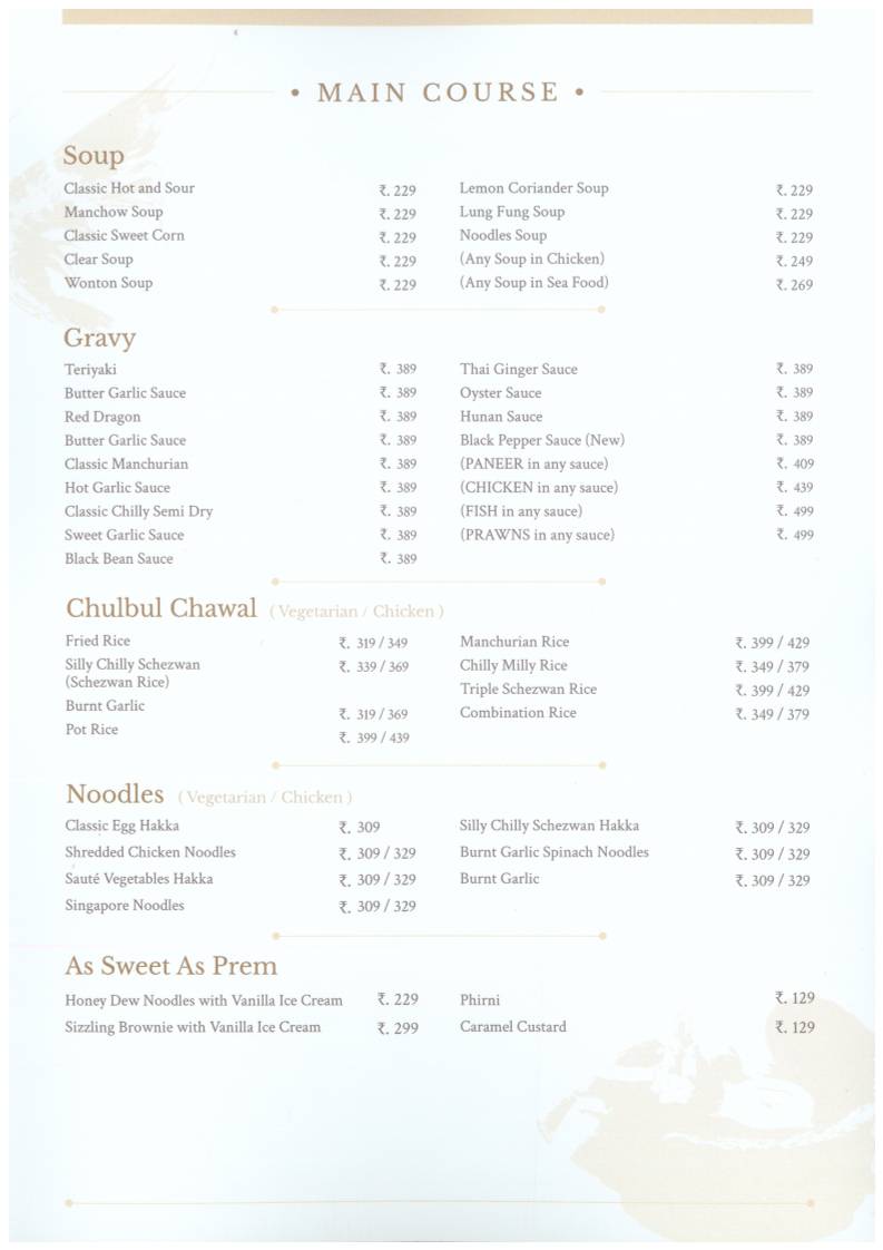 Bhaijaanz menu