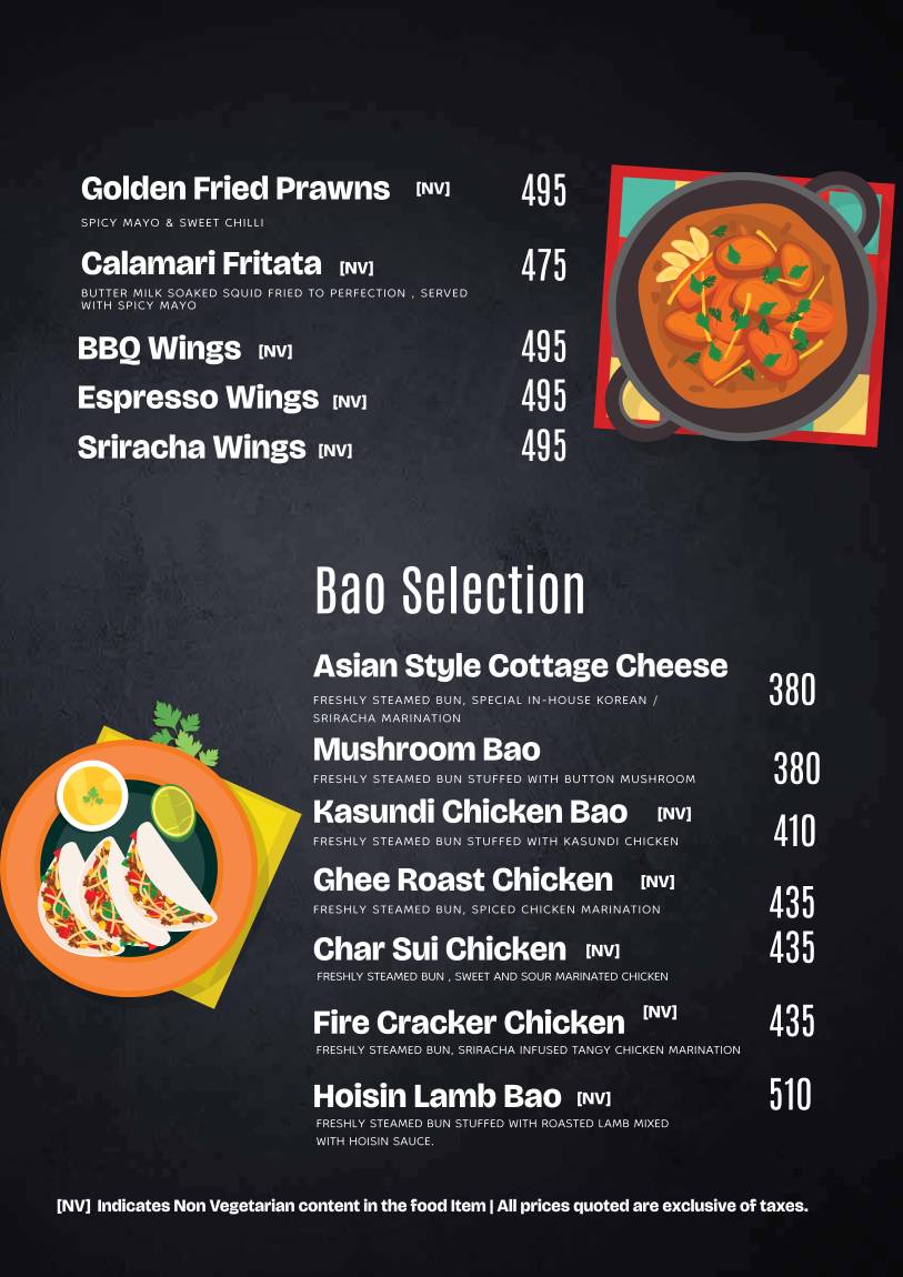Cafe Trofima menu