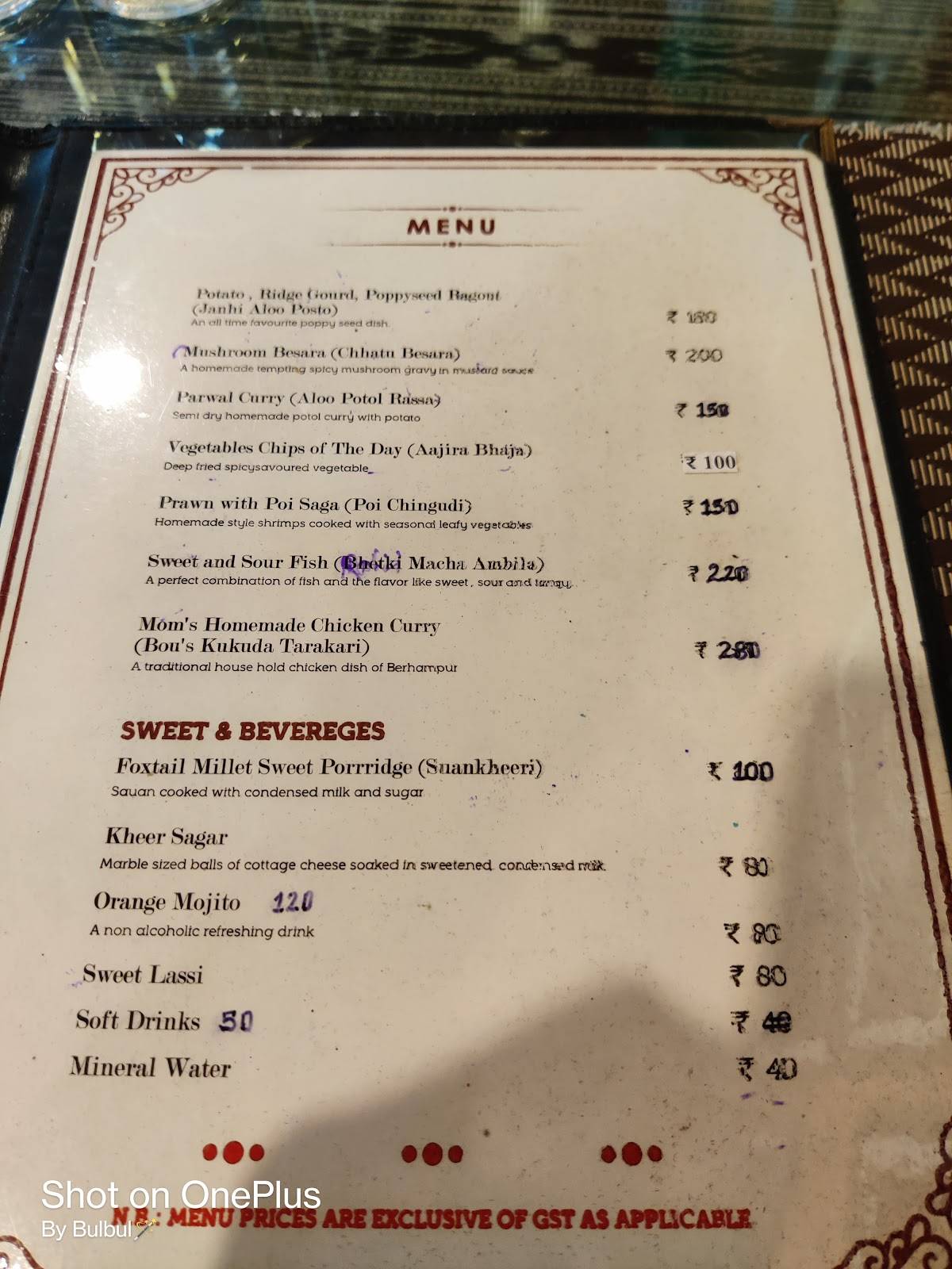 NIMANTRAN OTDC Ltd. menu