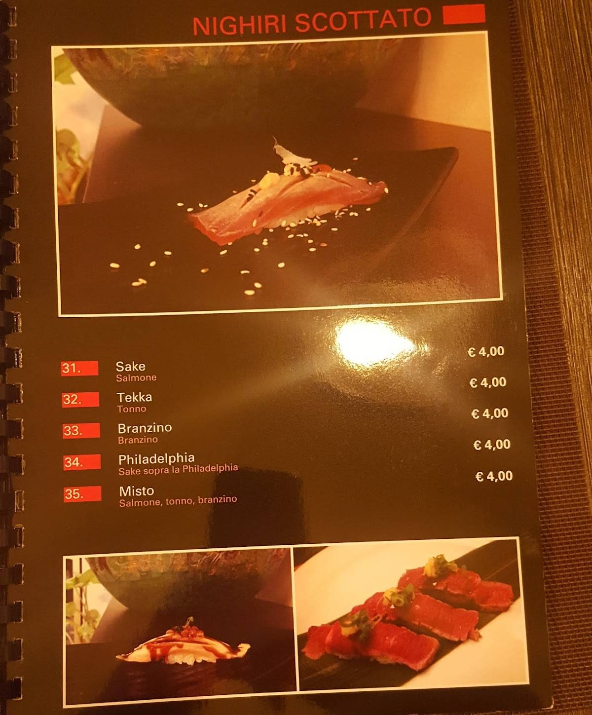Menu di Sushi Nagoya Altamura 