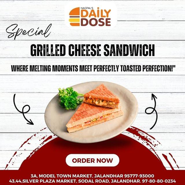 Nagpals Daily Dose menu