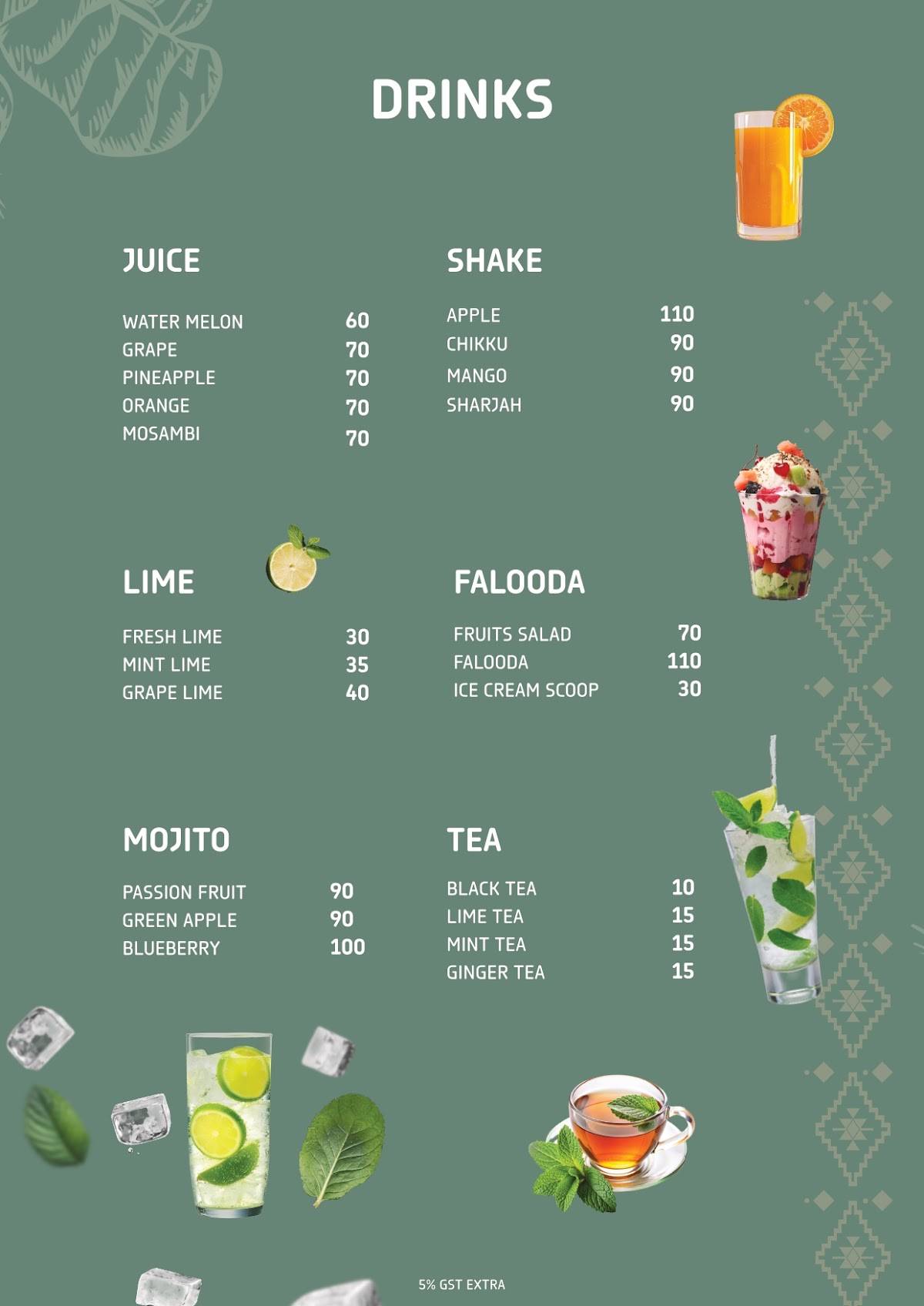 Nahdi Kuzhimandhi menu