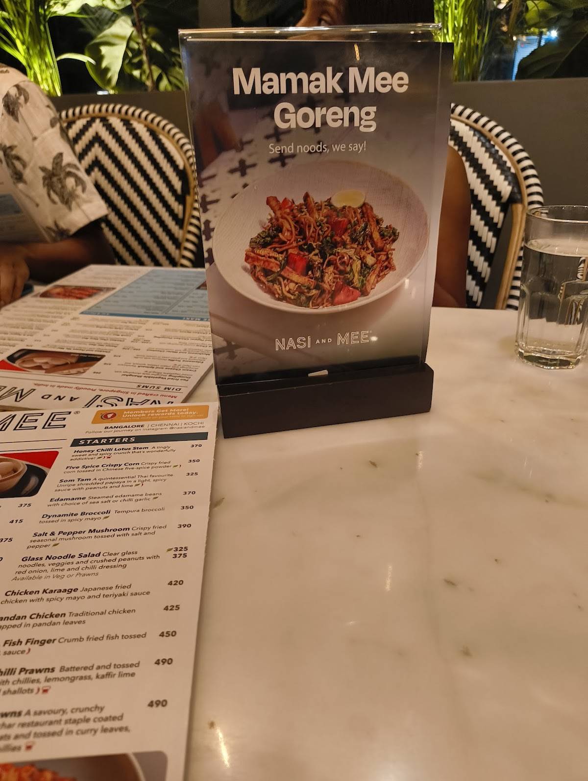 Nasi and Mee - Manyata Tech Park menu