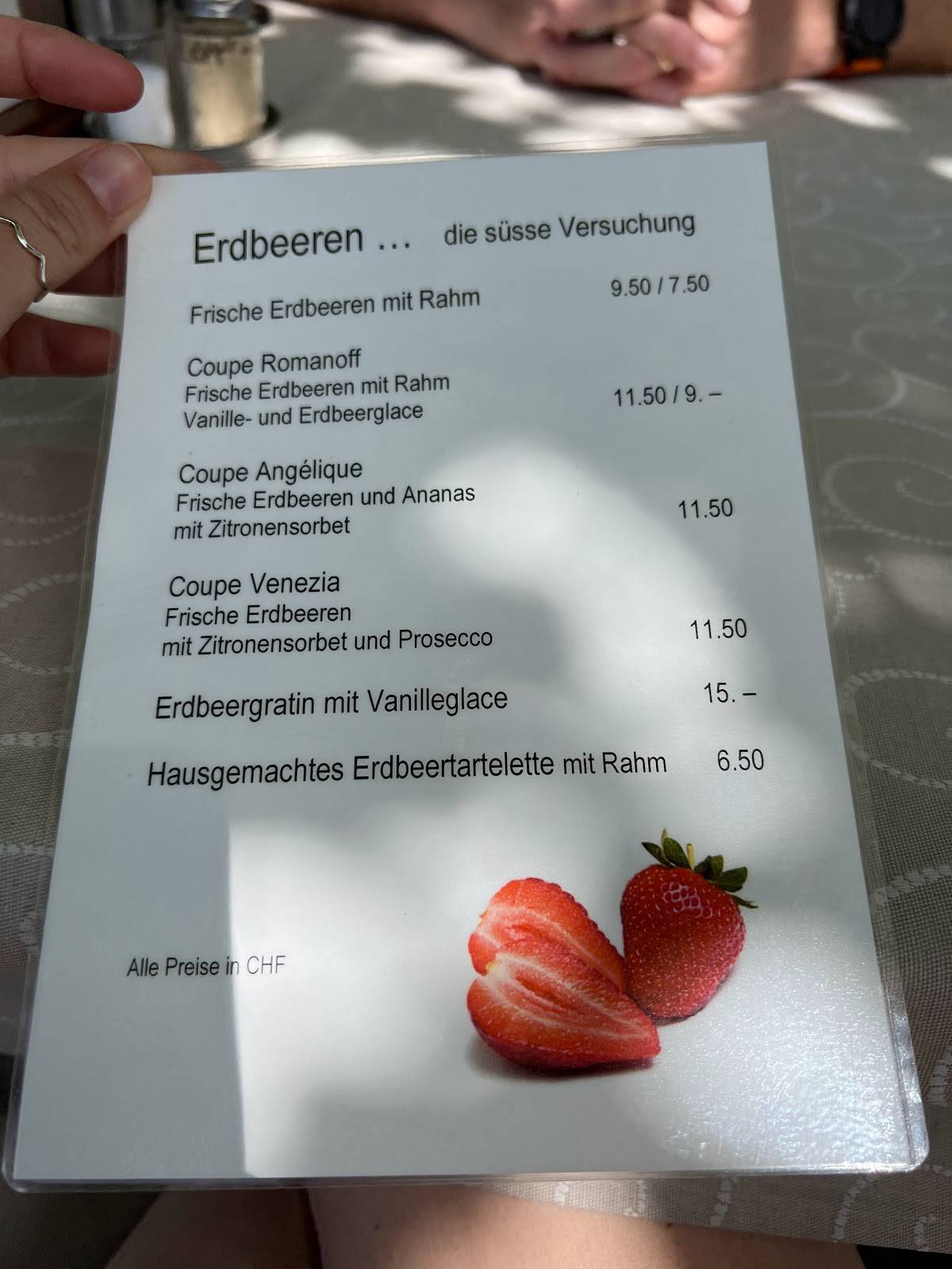 Menu di Neuhaus 