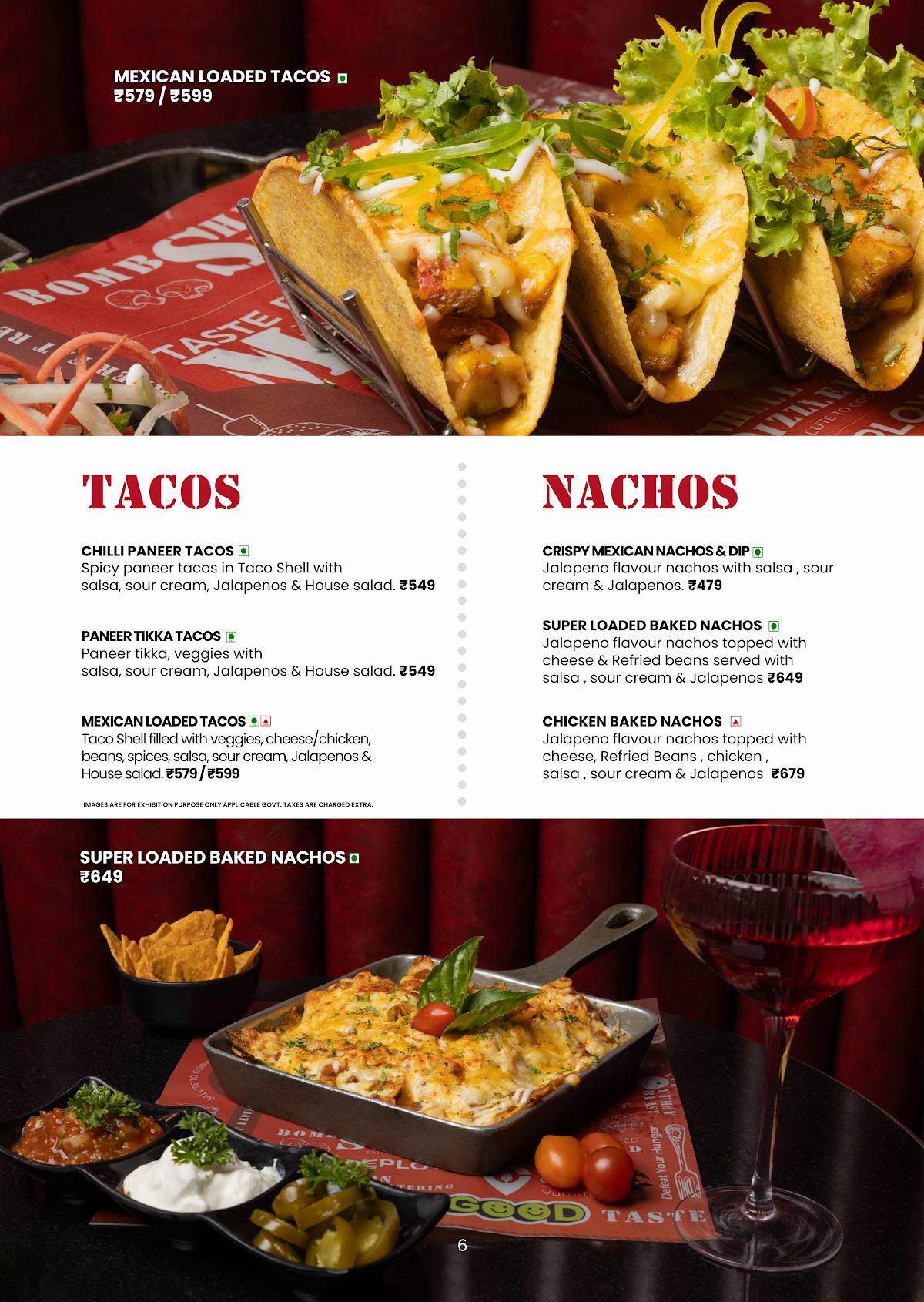 38 Barracks Restaurant and Bar menu
