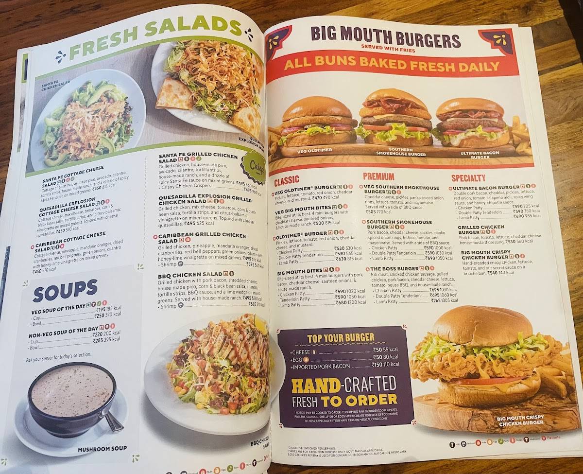 Chili's American Grill and Bar menu