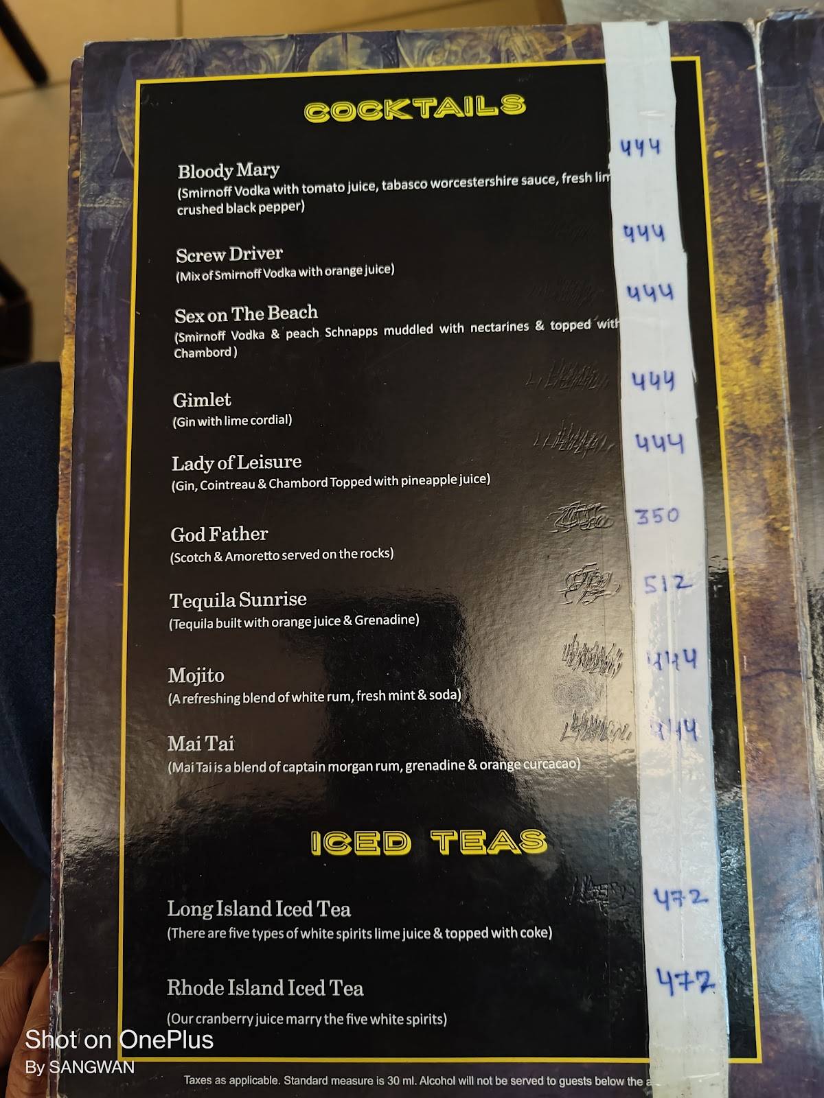 Fiery Grills- Restaurant and Bar Best Restaurant and Party Place in NSP menu
