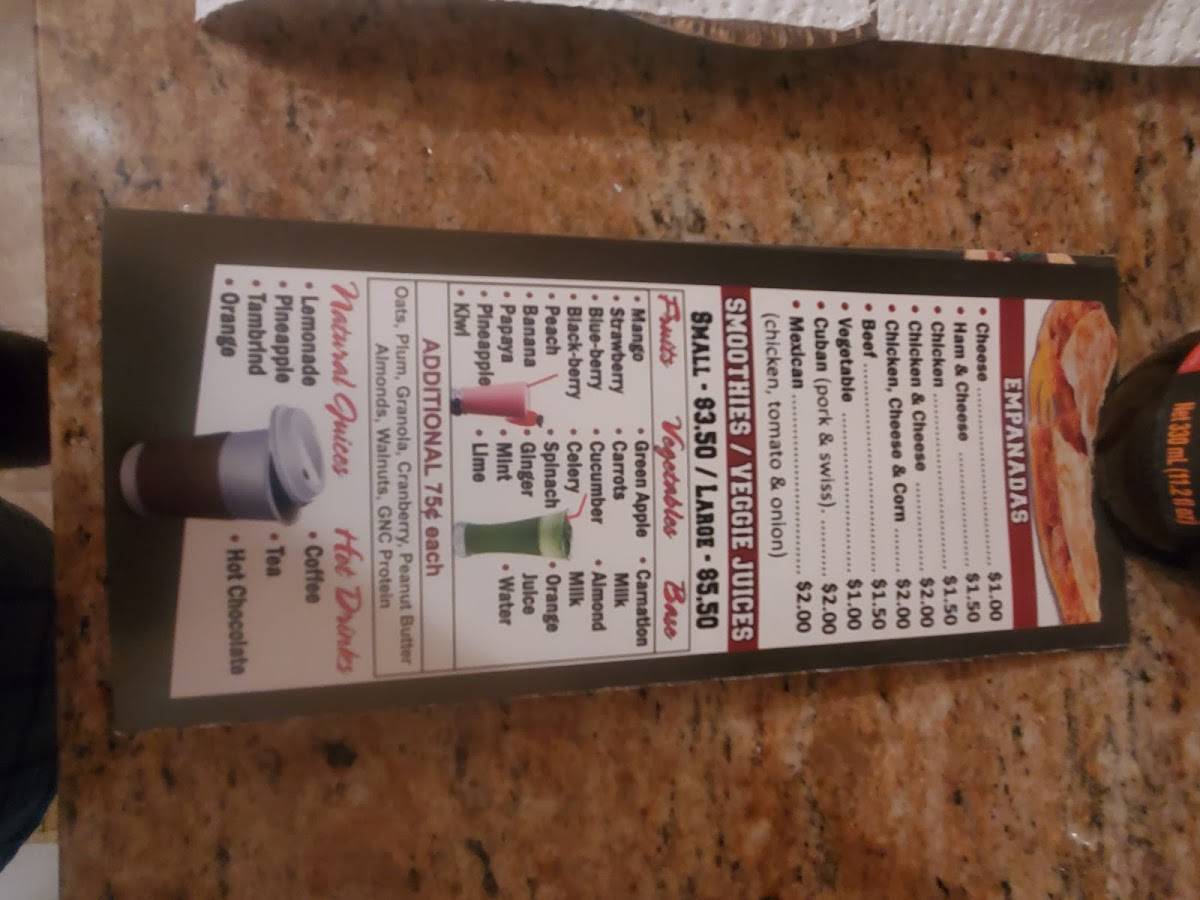 Menu at New Family Deli & Grocery restaurant, New Rochelle