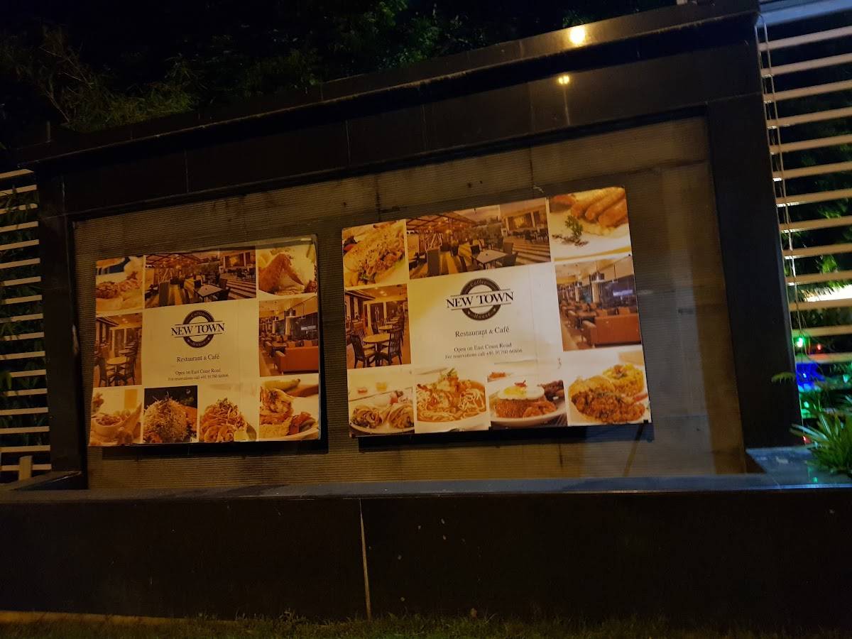 New Town Restaurant menu